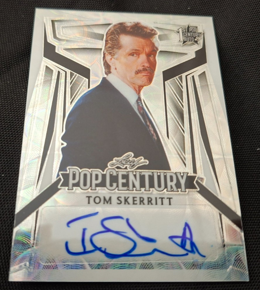 2023 Leaf Pop Century Tom Skerritt Autograph Serial Numbered Card BA-TS1 3/8 2023 Leaf Pop Century Tom Skerritt Autograph Serial Numbered Card BA-TS1 3/8