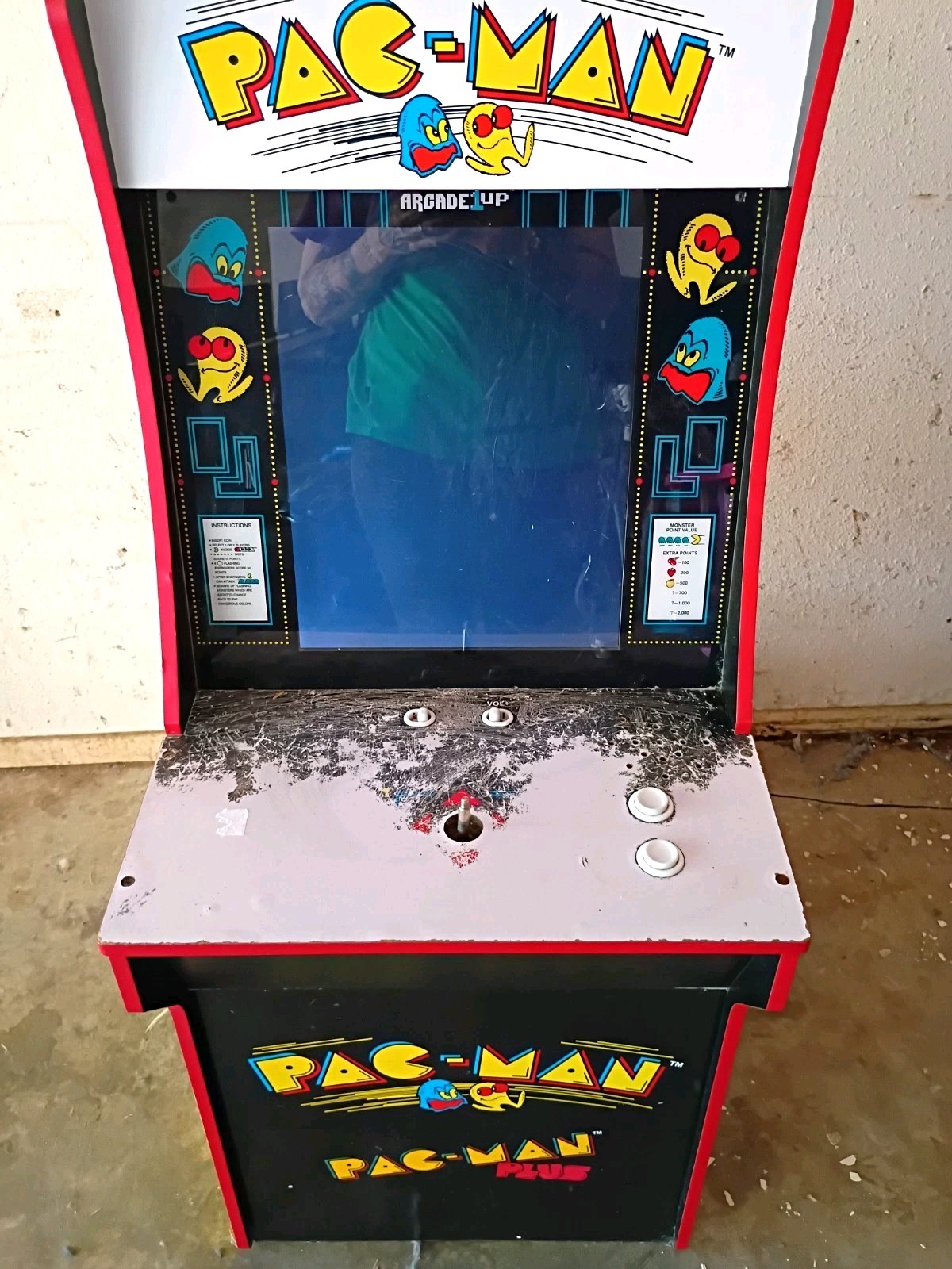Arcade1Up Pac-Man Upright Video Arcade Cabinet Collectible Machine Arcade1Up Pac-Man Upright Video Arcade Cabinet Collectible Machine