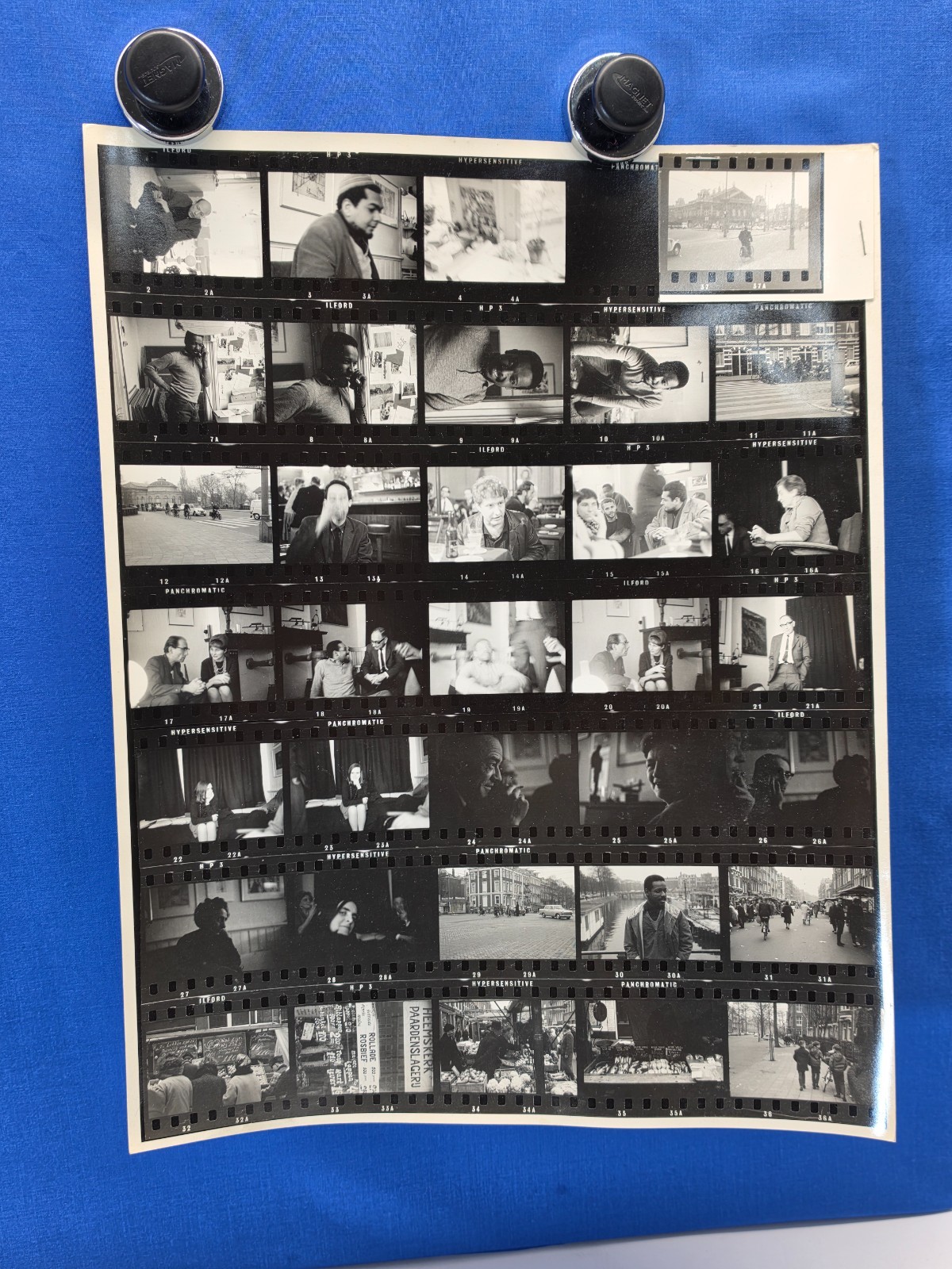 Vintage 1960s Amsterdam Netherlands B&W Contact Sheet Film Photo Rijksmuseum Vintage 1960s Amsterdam Netherlands B&W Contact Sheet Film Photo Rijksmuseum