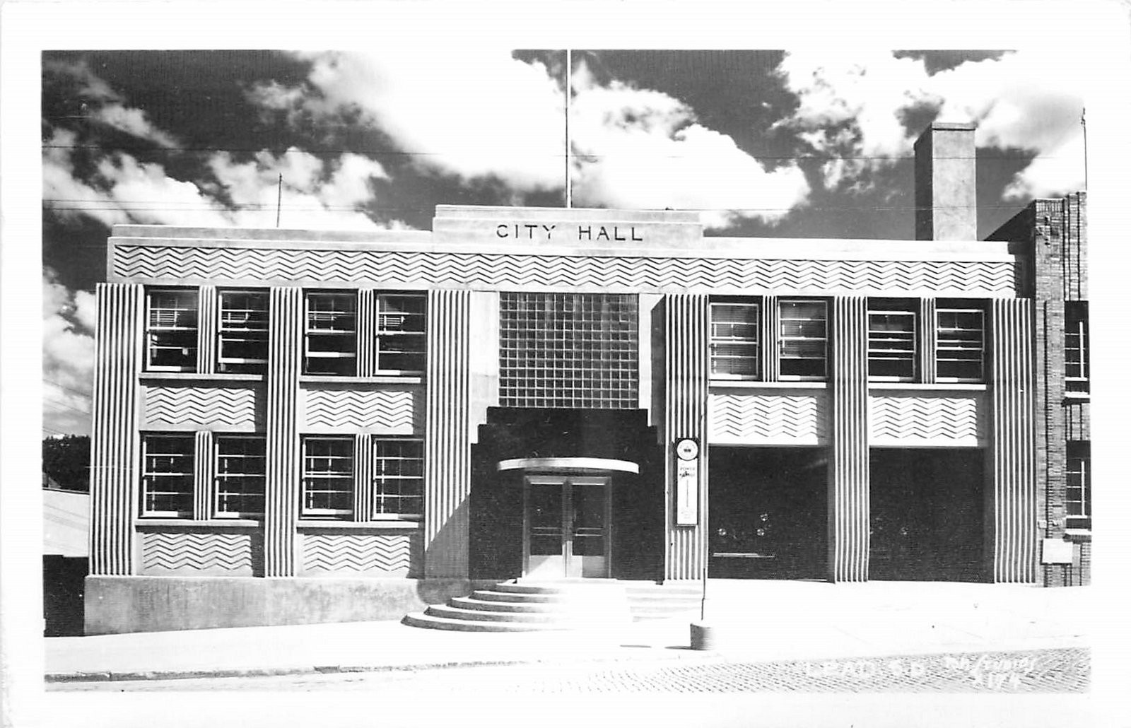 1940s Lead South Dakota City Hall Occupation RPPC Postcard 25-8864 1940s Lead South Dakota City Hall Occupation RPPC Postcard 25-8864