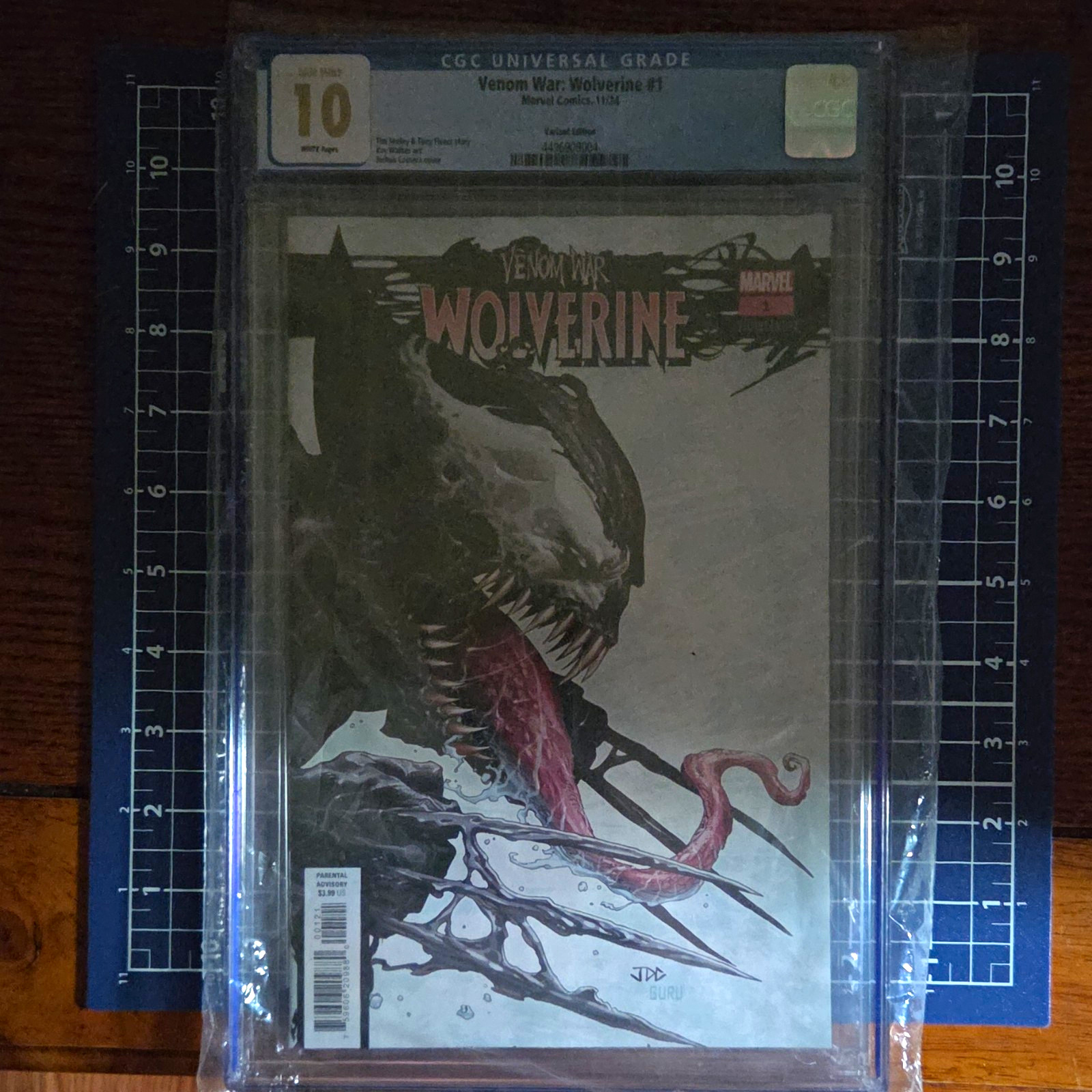 Venom War Wolverine #1 Joshua Cassara Sketch Variant CGC 10 Gem Mint Marvel 2024 Venom War Wolverine #1 Joshua Cassara Sketch Variant CGC 10 Gem Mint Marvel 2024