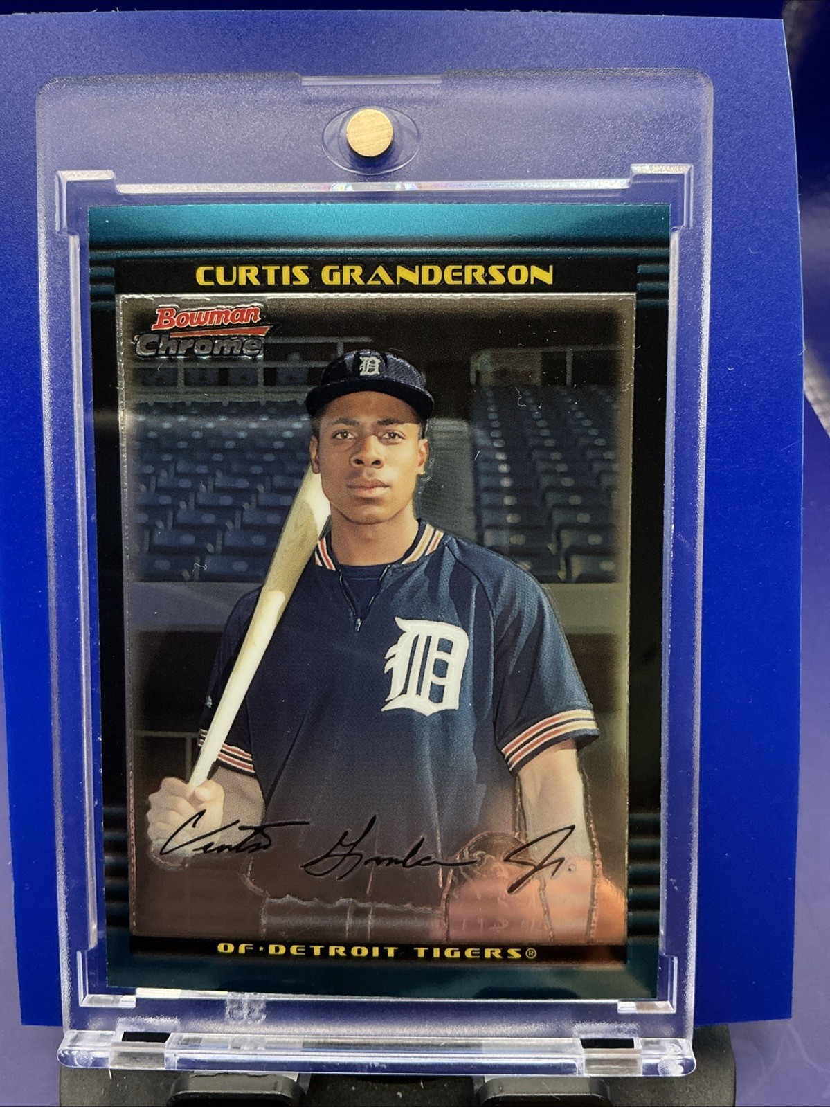 Curtis Granderson 2003 Bowman Chrome #VDP71 RC Tigers/Yankees/Mets Curtis Granderson 2003 Bowman Chrome #VDP71 RC Tigers/Yankees/Mets