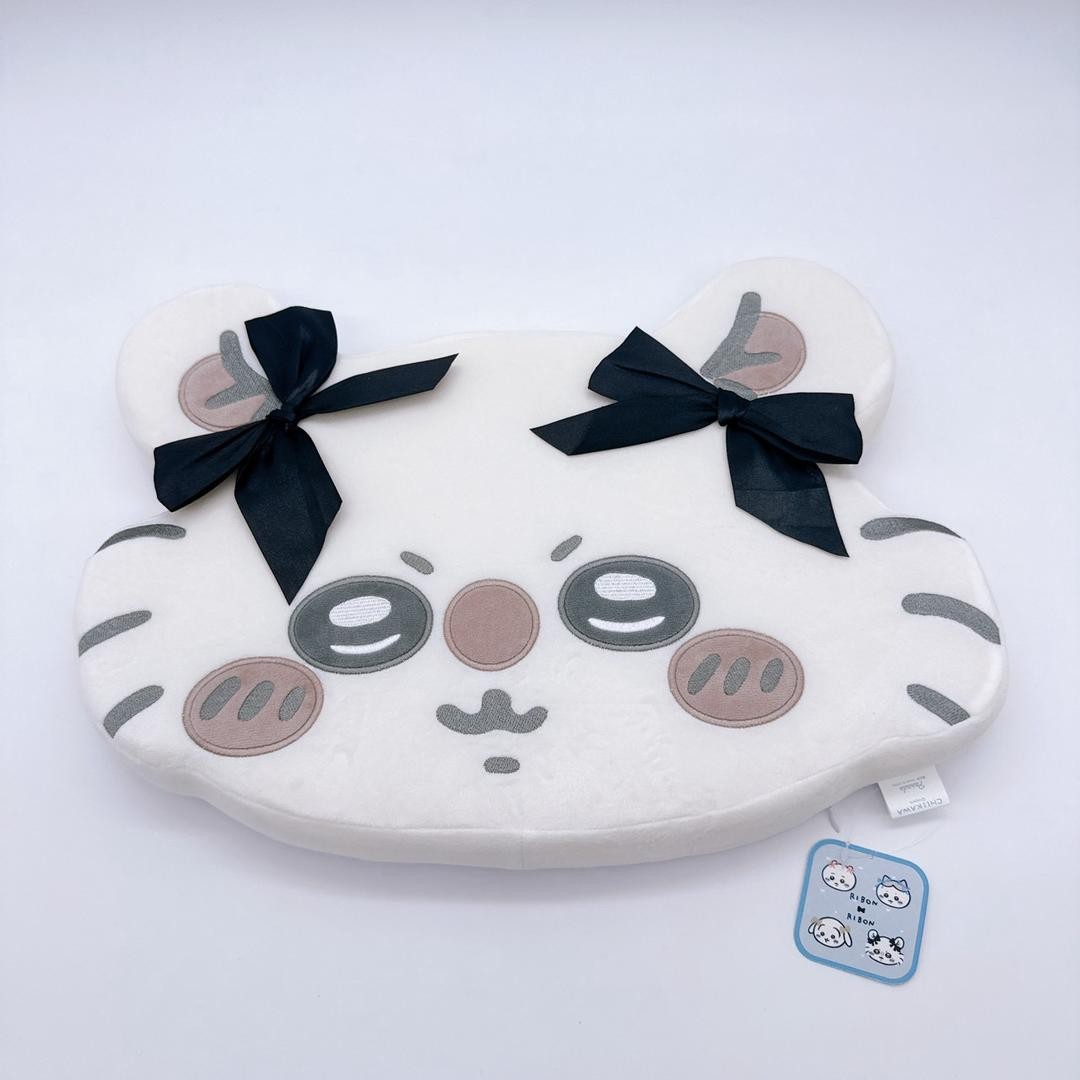 Chiikawa Momonga Ribbon Memory Foam Cushion Nagano Anime New with Tag JP