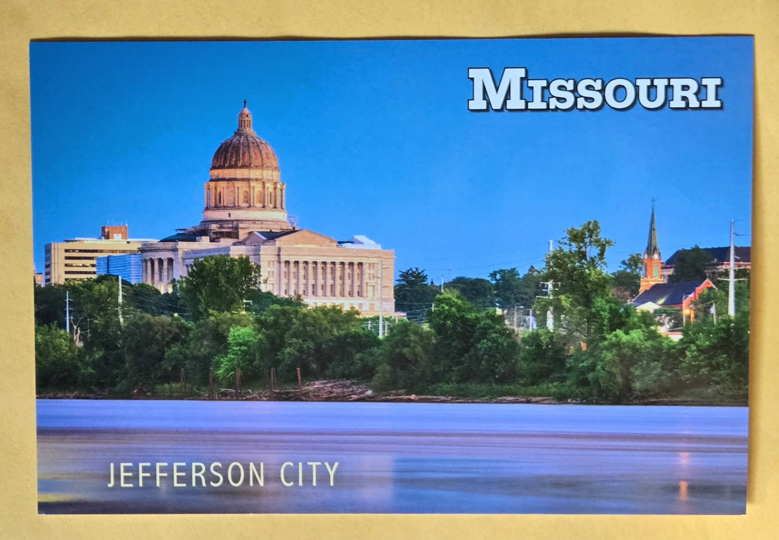 Postcard MO. State Capitol. Jefferson City. Missouri Postcard MO. State Capitol. Jefferson City. Missouri