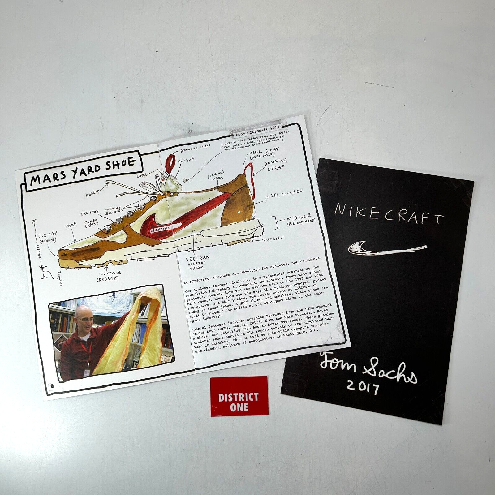 Tom Sachs x Nike NikeCraft Mars Yard 2.0 Space Camp Booklet Tom Sachs x Nike NikeCraft Mars Yard 2.0 Space Camp Booklet