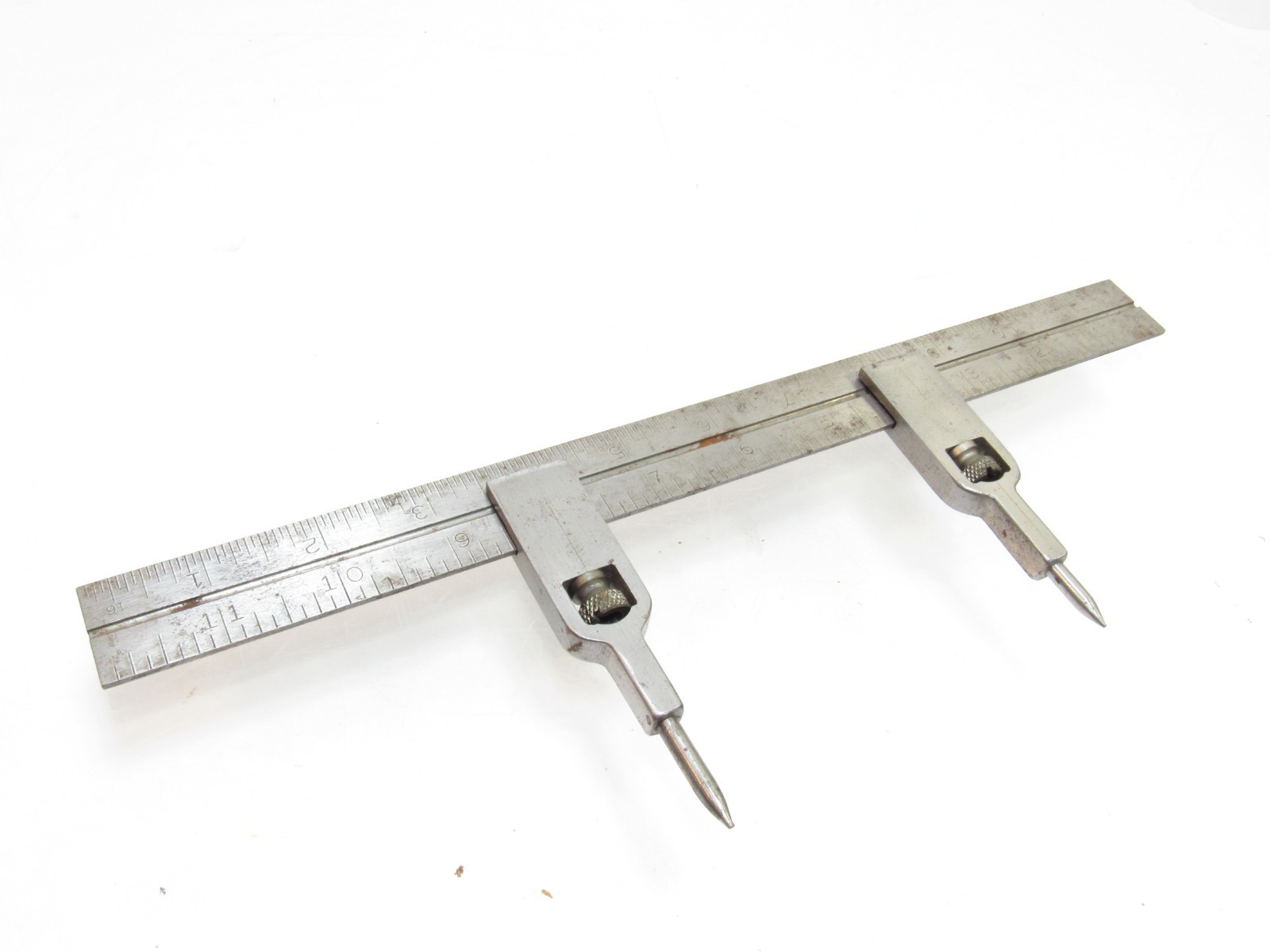 BIN1 NICE SET OF VINTAGE USER MADE TRAMMEL POINTS ON 12\ BIN1 NICE SET OF VINTAGE USER MADE TRAMMEL POINTS ON 12\