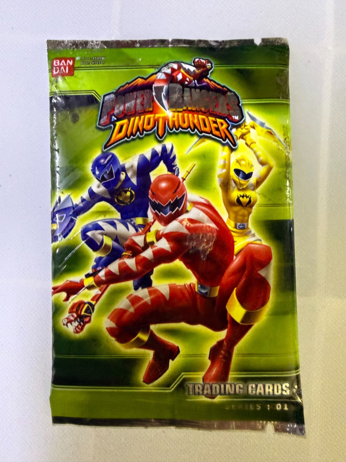 2003 BANDAI POWER RANGERS DINO THUNDER SERIES 1 TRADING CARDS 1 Pack 2003 BANDAI POWER RANGERS DINO THUNDER SERIES 1 TRADING CARDS 1 Pack