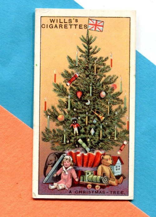 1926 W. D. & H. O. WILLS DO YOU KNOW? 3RD SERIES TOBACCO CARD #7 CHRISTMAS TREE 1926 W. D. & H. O. WILLS DO YOU KNOW? 3RD SERIES TOBACCO CARD #7 CHRISTMAS TREE