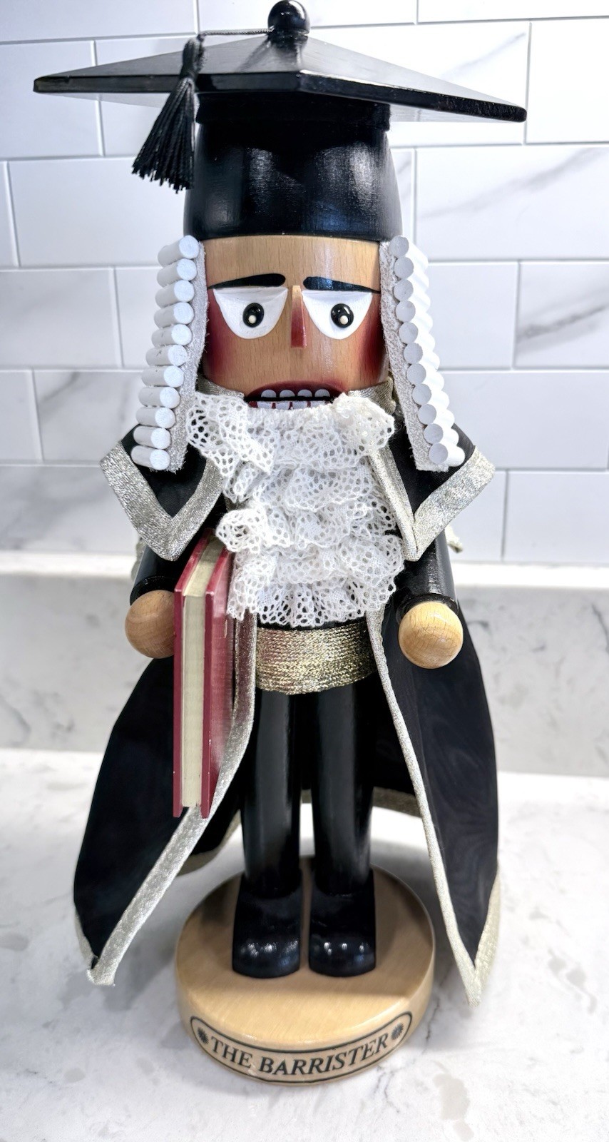 Steinbach Limited Edition The Barrister Attorney Nutcracker Handmade Germany Steinbach Limited Edition The Barrister Attorney Nutcracker Handmade Germany