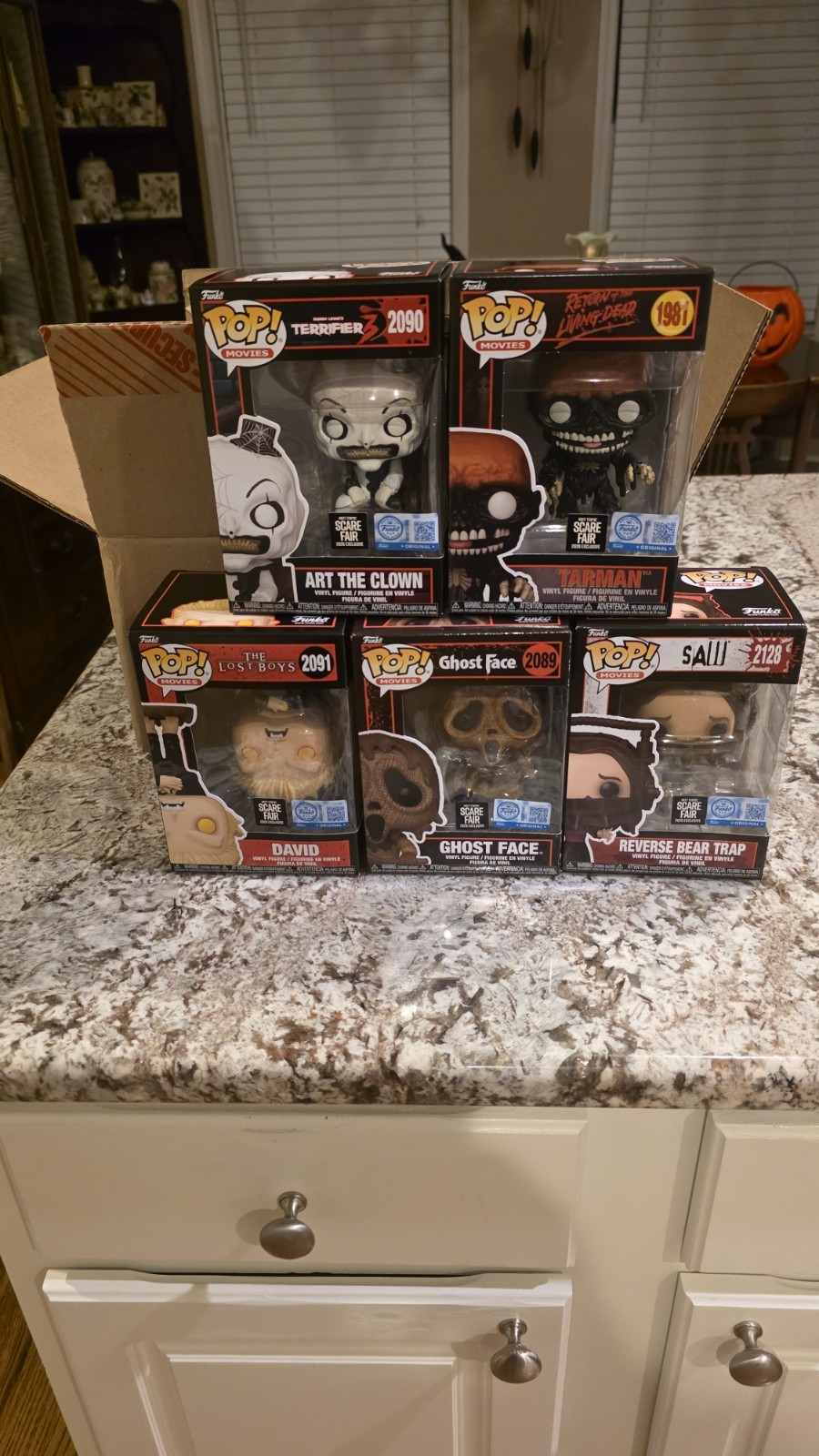 Funko Scare Fair 2026 Hot Topic Complete Set Of 5 Funko Scare Fair 2026 Hot Topic Complete Set Of 5