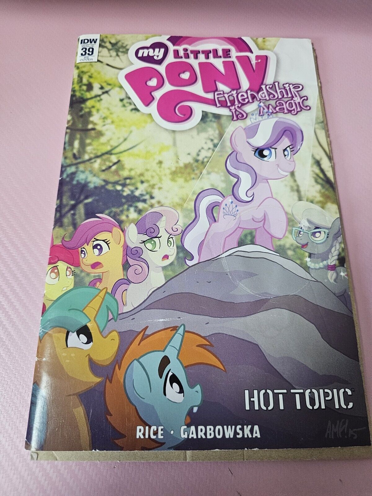 My Little Pony Friendship Is Magic #39 Hot Topic Variant IDW