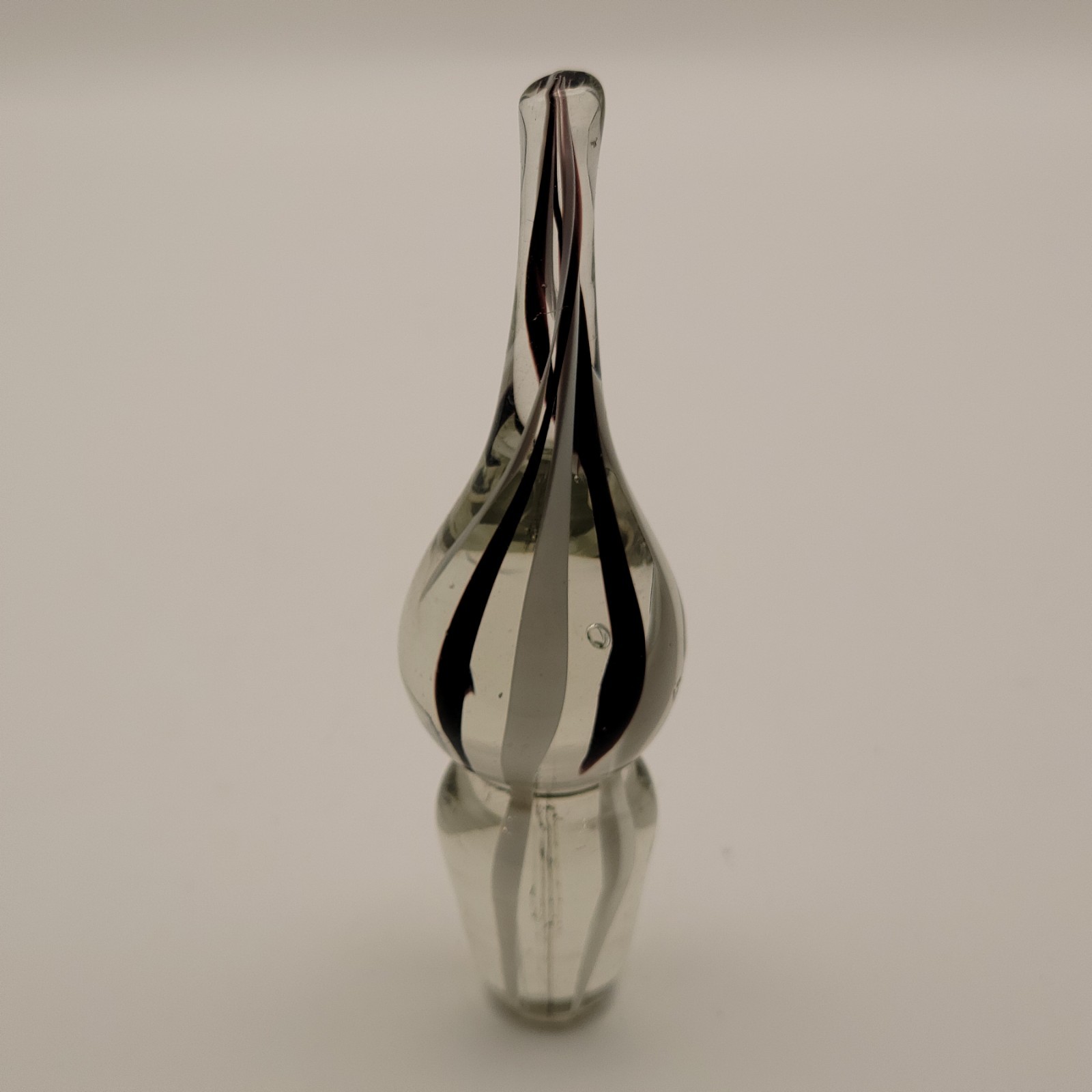 Vintage Kanawha Glass 1973 Striped Vintage Kanawha Glass 1973 Striped