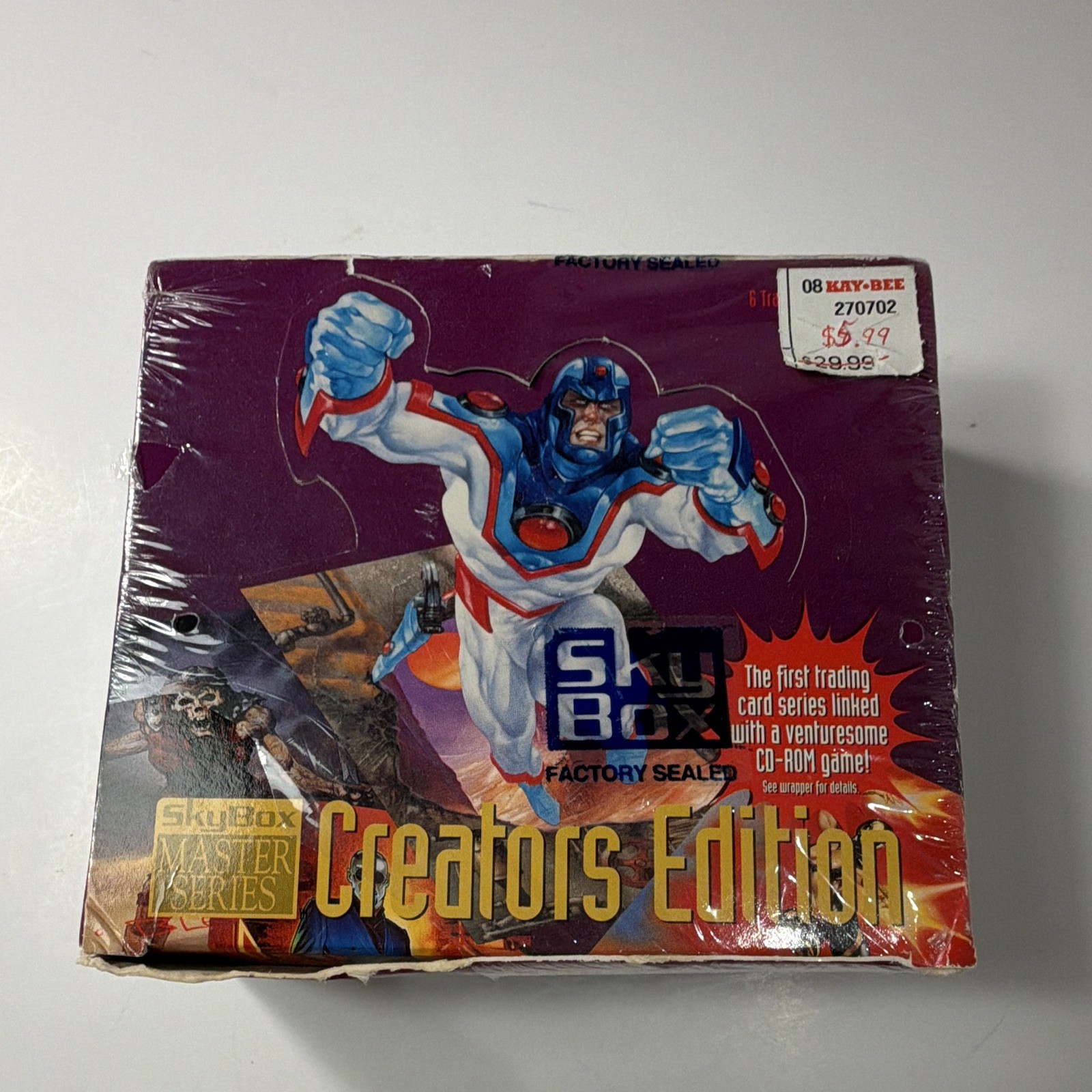SkyBox Master Series Creators Edition Unopened Box Original Factory Wrap Spectra SkyBox Master Series Creators Edition Unopened Box Original Factory Wrap Spectra