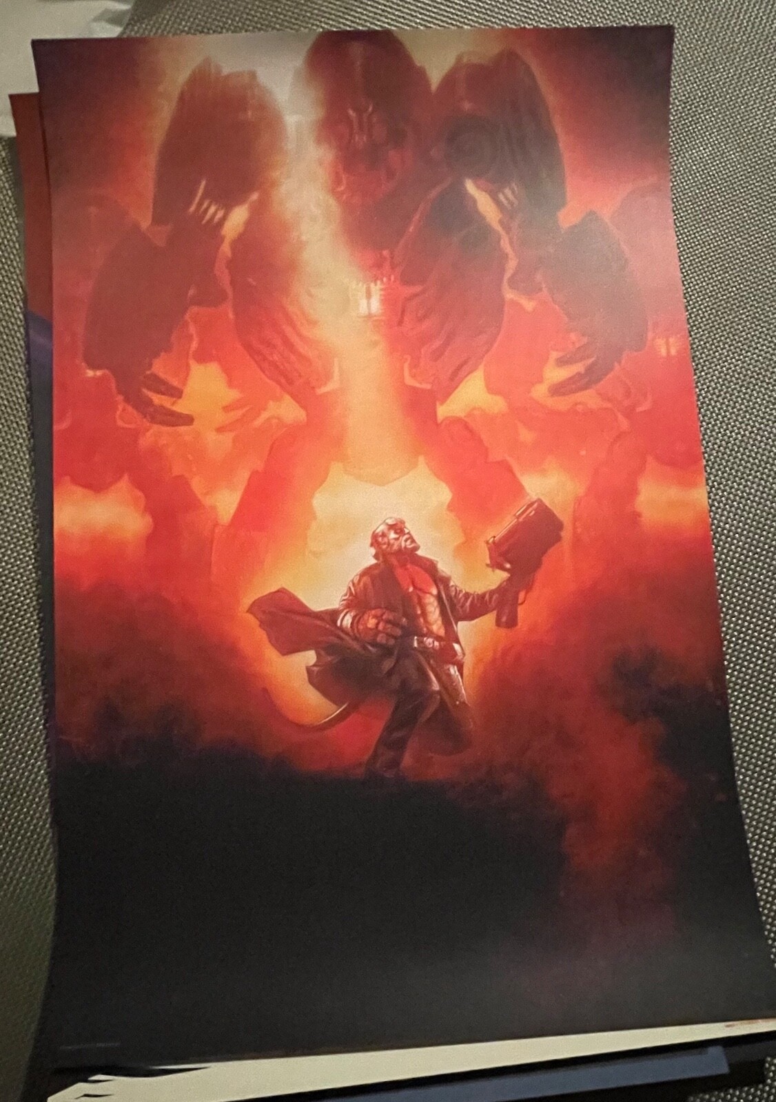 HELLBOY II GOLDEN ARMY Drew Struzan print variant Vice Press Guillermo Del Toro HELLBOY II GOLDEN ARMY Drew Struzan print variant Vice Press Guillermo Del Toro