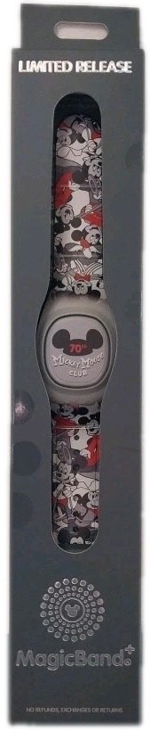 Disney Limited Release Magic Band Plus + Mickey Mouse Club 70th Anniversary Disney Limited Release Magic Band Plus + Mickey Mouse Club 70th Anniversary