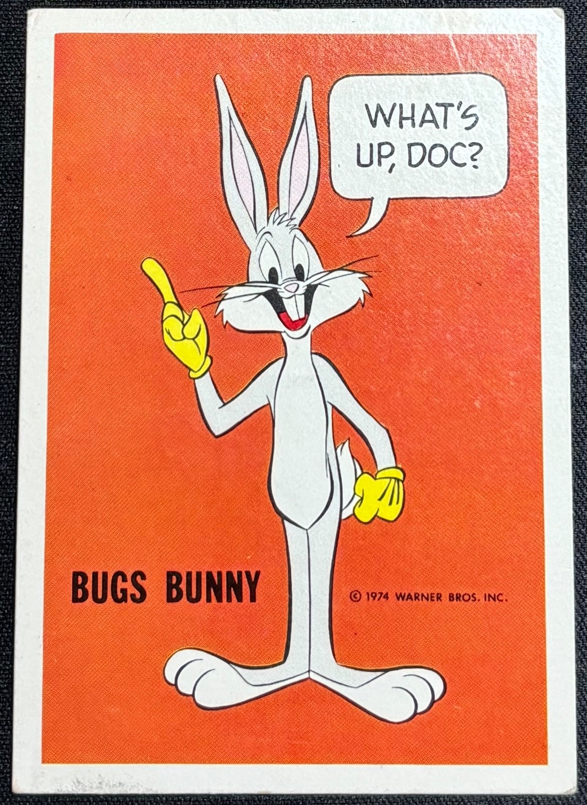 1974 National Periodical Warner Bros Wonder Bread - Bugs Bunny 1974 National Periodical Warner Bros Wonder Bread - Bugs Bunny