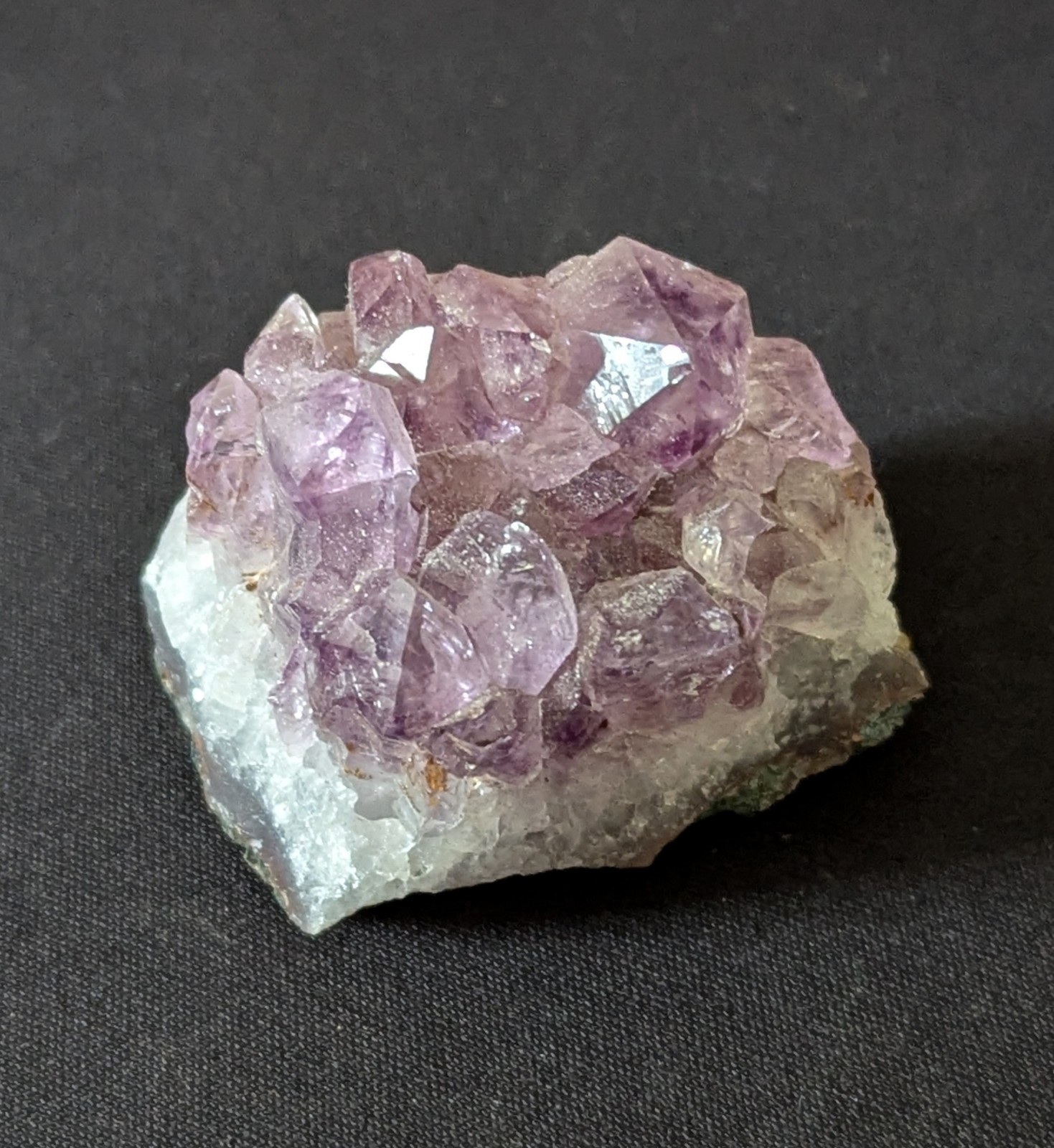 Natural Amethyst Quartz Crystal Rough Geode Specimen -- 97.8 grams