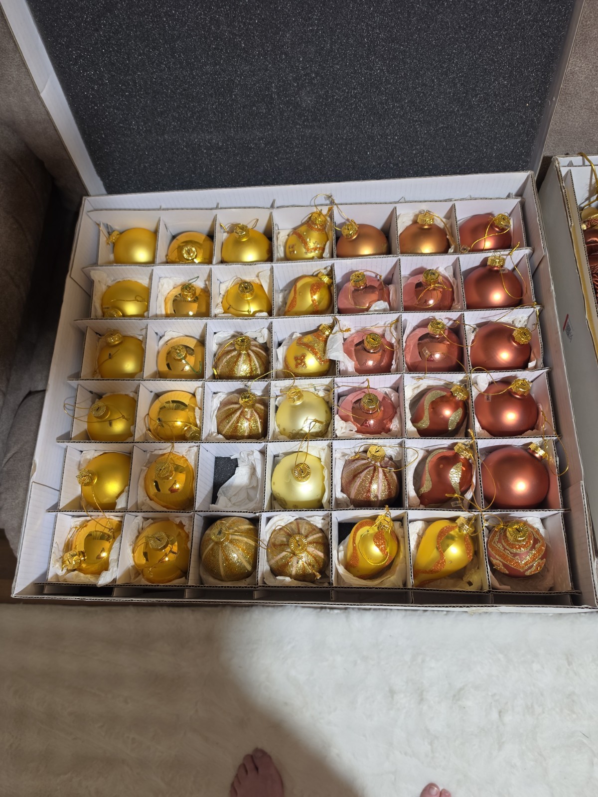 2 Boxes Of Vintage Christmas Ornaments And Accessories Beautiful 2 Boxes Of Vintage Christmas Ornaments And Accessories Beautiful