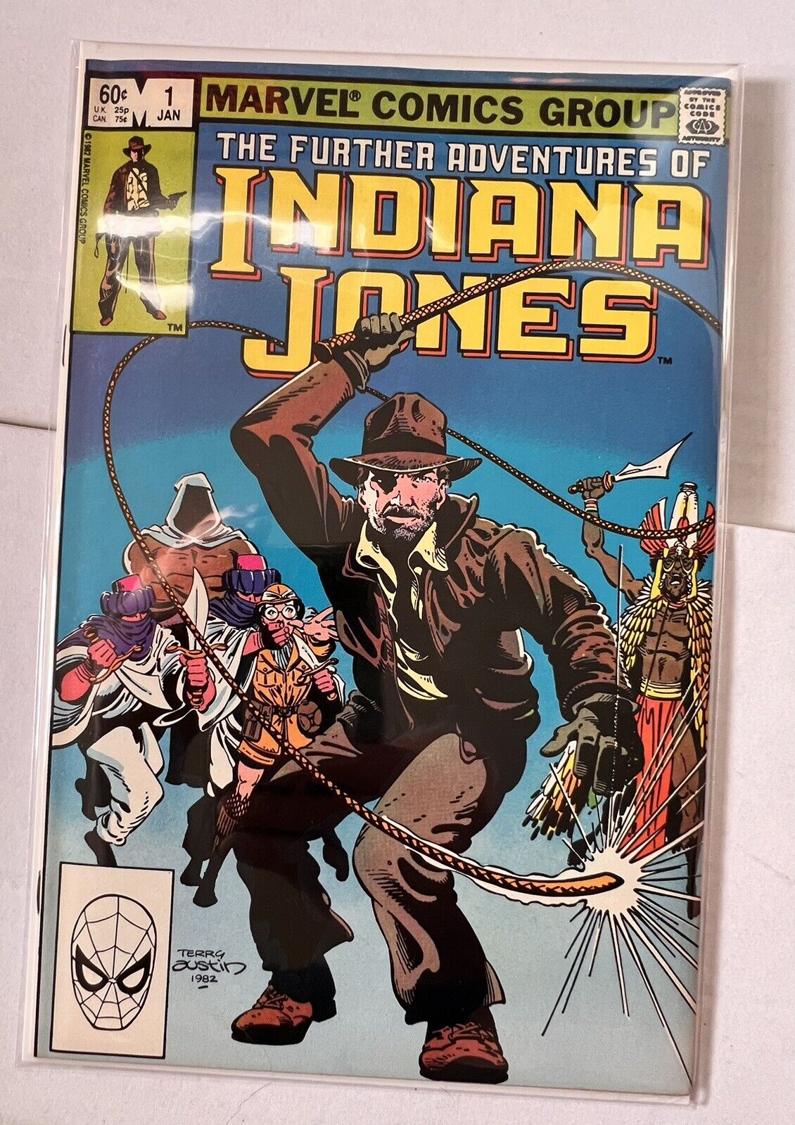The Further Adventures of Indiana Jones #1 (Marvel Comics January 1983) VF+