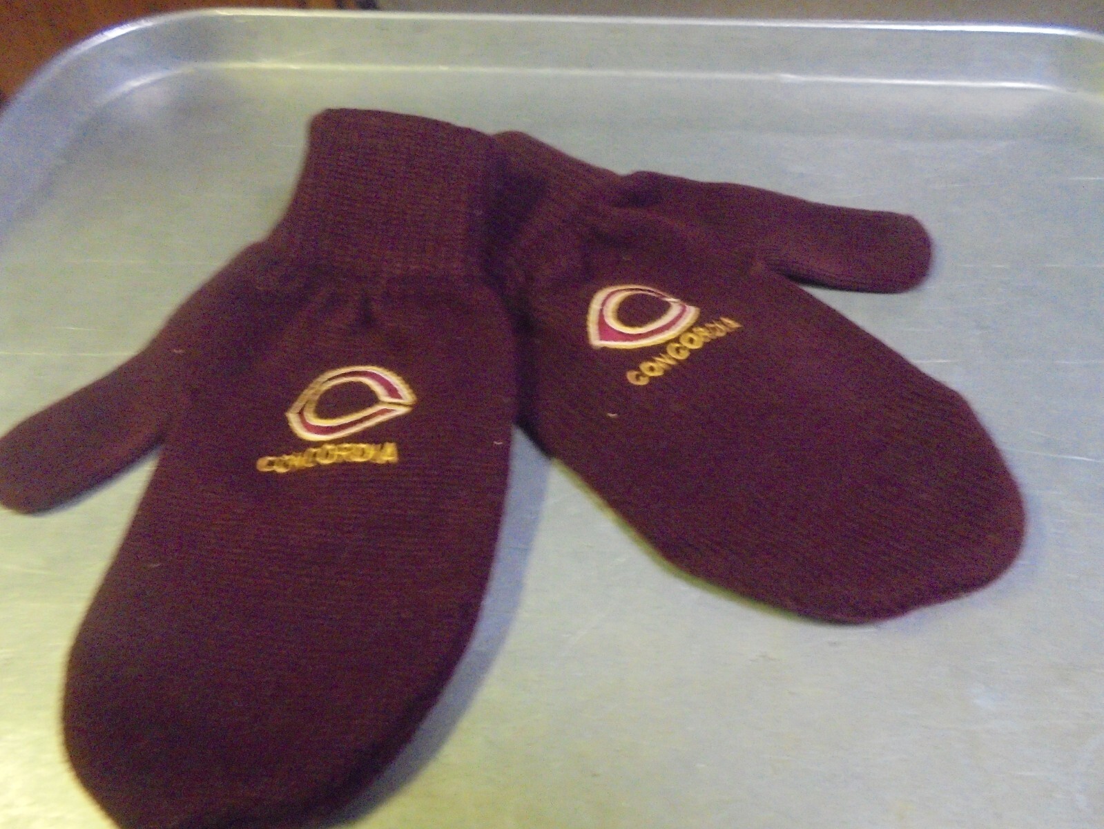 Vintage Concordia College Knit Mittens Vintage Concordia College Knit Mittens