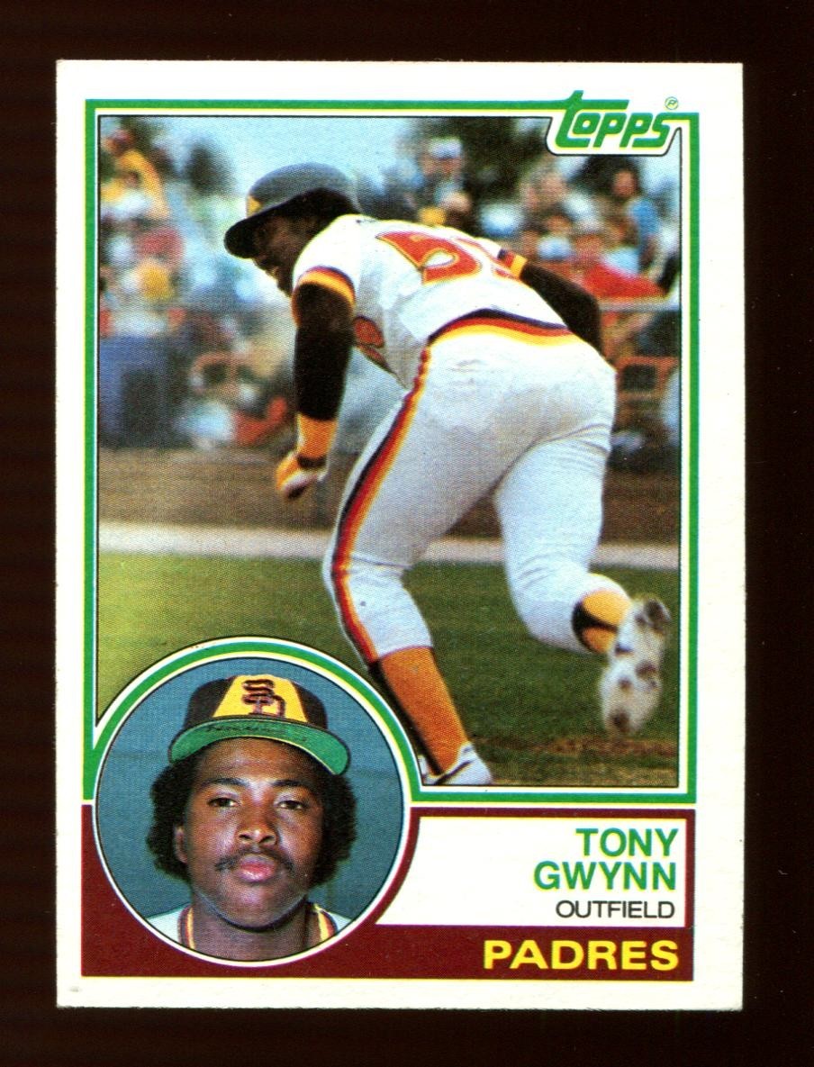 1983 Topps Tony Gwynn #482 Rookie RC 1983 Topps Tony Gwynn #482 Rookie RC