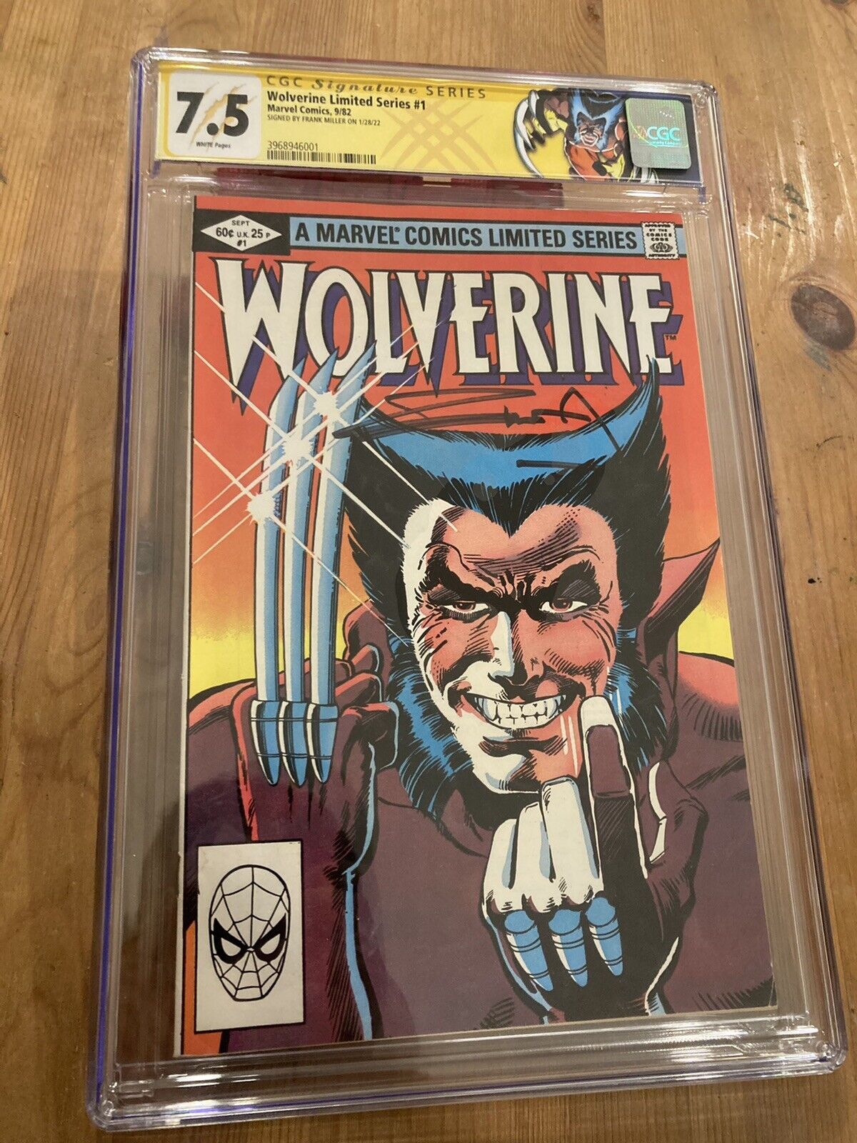 Wolverine Limited Series 1 7.5 CGC SS