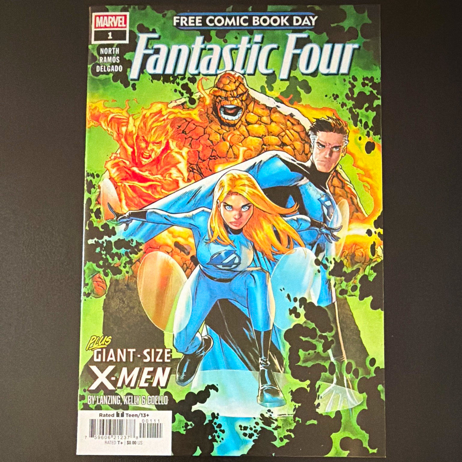 Marvel Comics FCBD 2025 Fantastic Four/Giant-Size X-Men #1 BAGGED/BOARDED Marvel Comics FCBD 2025 Fantastic Four/Giant-Size X-Men #1 BAGGED/BOARDED