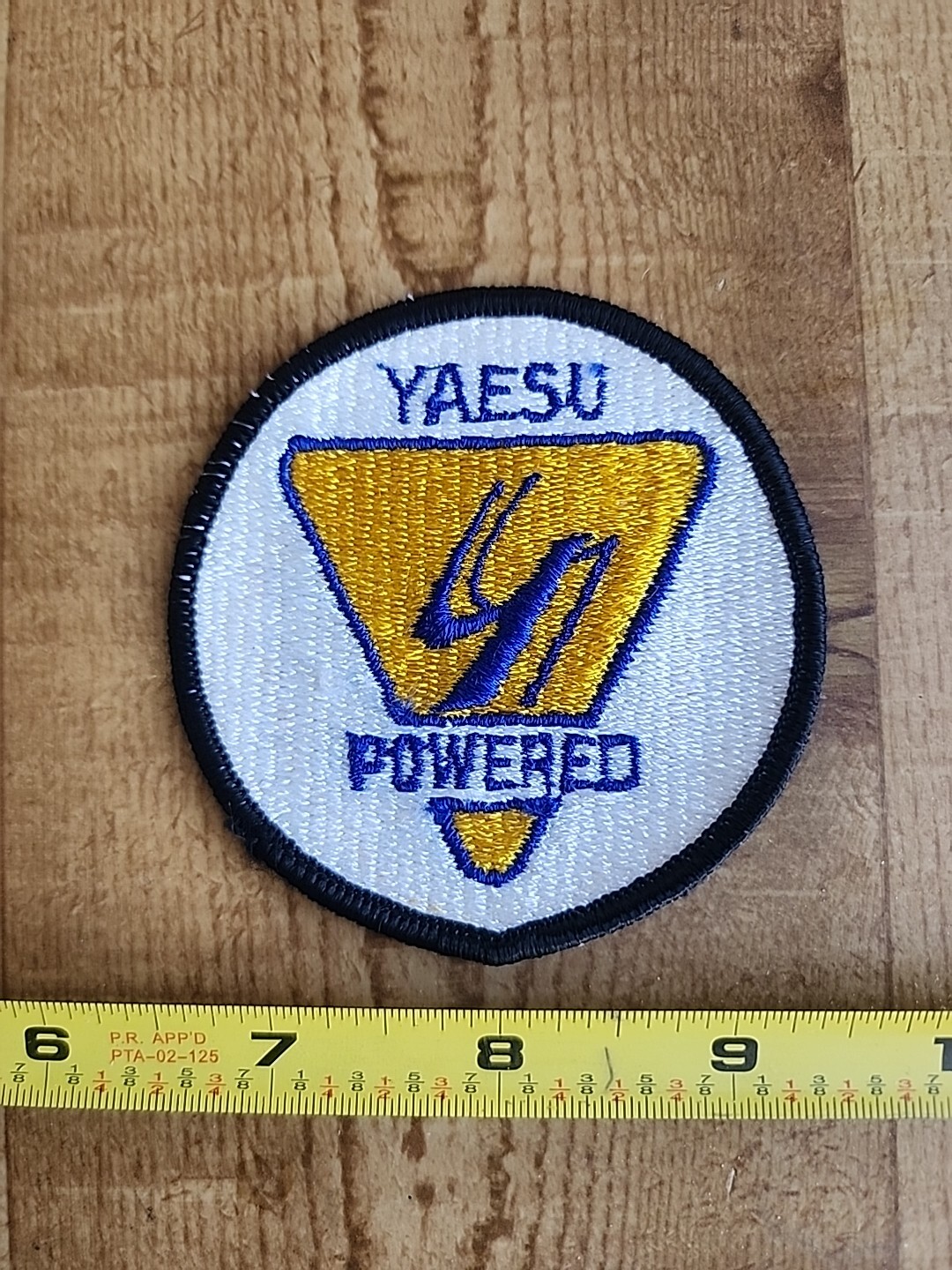 Vintage CB Radio Patch Yaesu Powered Vintage CB Radio Patch Yaesu Powered