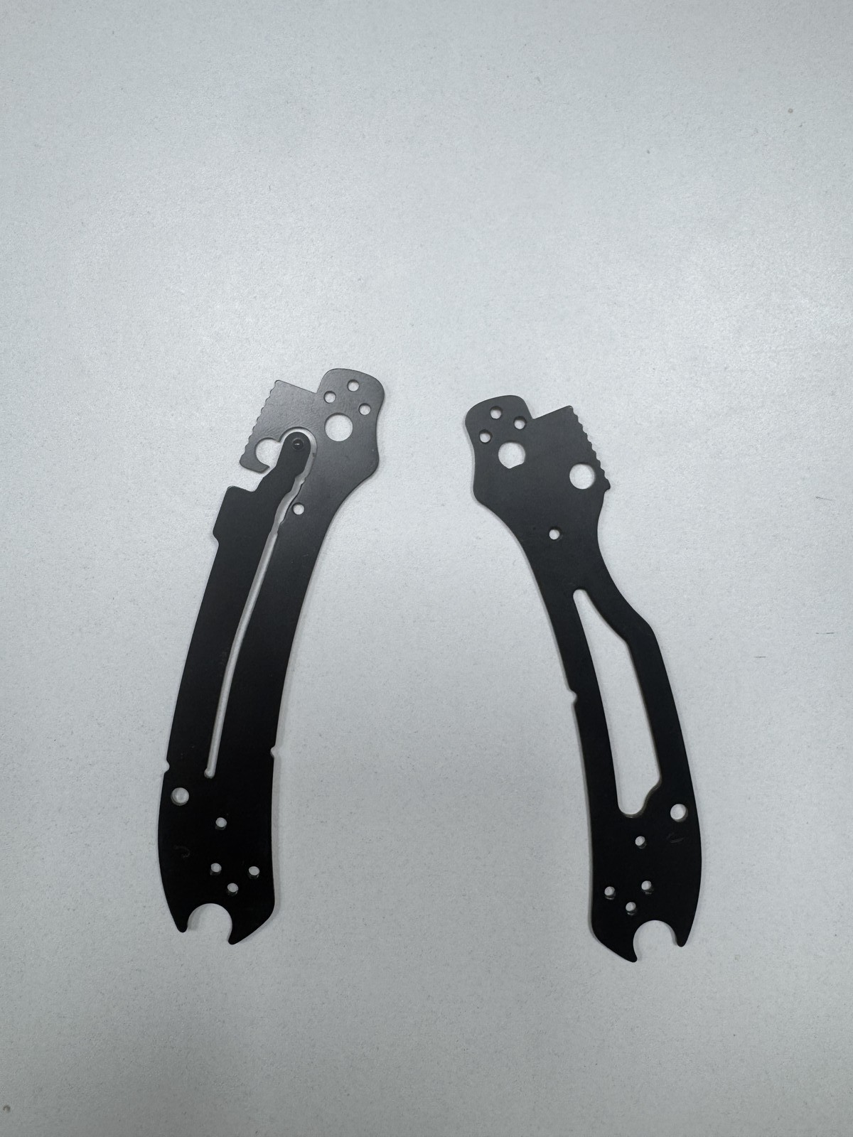 Black Stainless Steel Liners Spacer For Spyderco C223 Para3 Folding Tools DIY Black Stainless Steel Liners Spacer For Spyderco C223 Para3 Folding Tools DIY