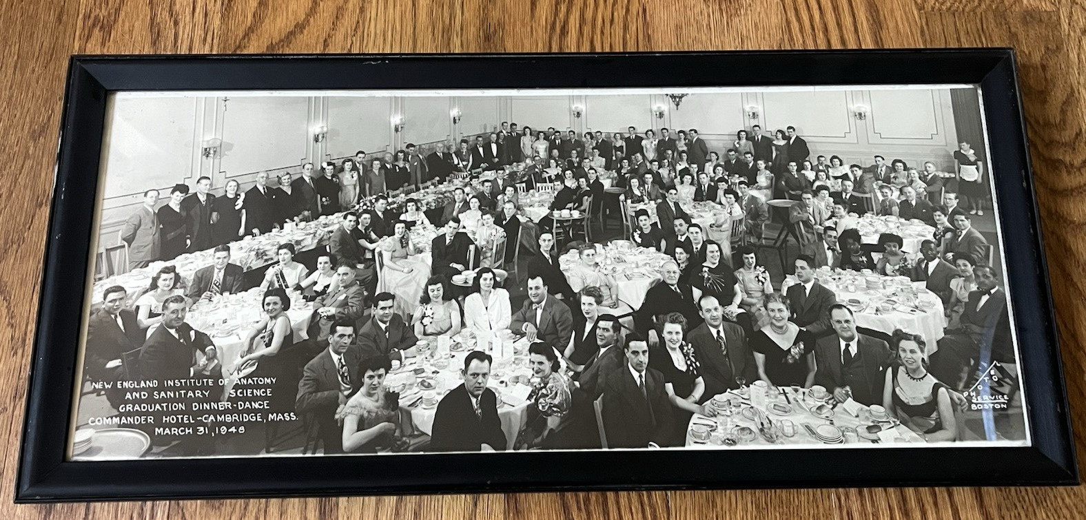 New England Institute of Anatomy & Sanitary Science Dinner Dance Photo 1948 MA