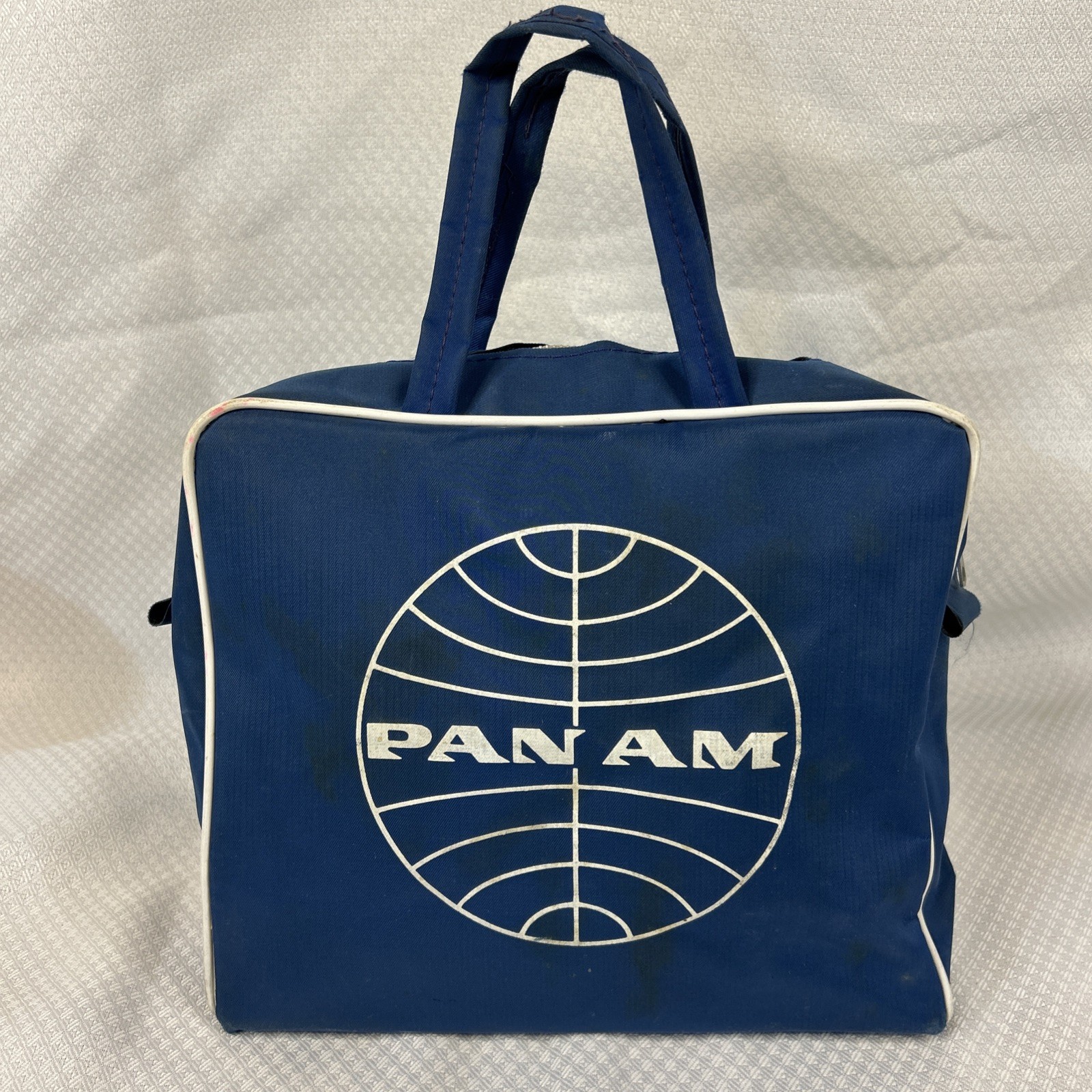 VINTAGE 1960-70's PAN AM Airline Attendant Small Carry On Travel Bag