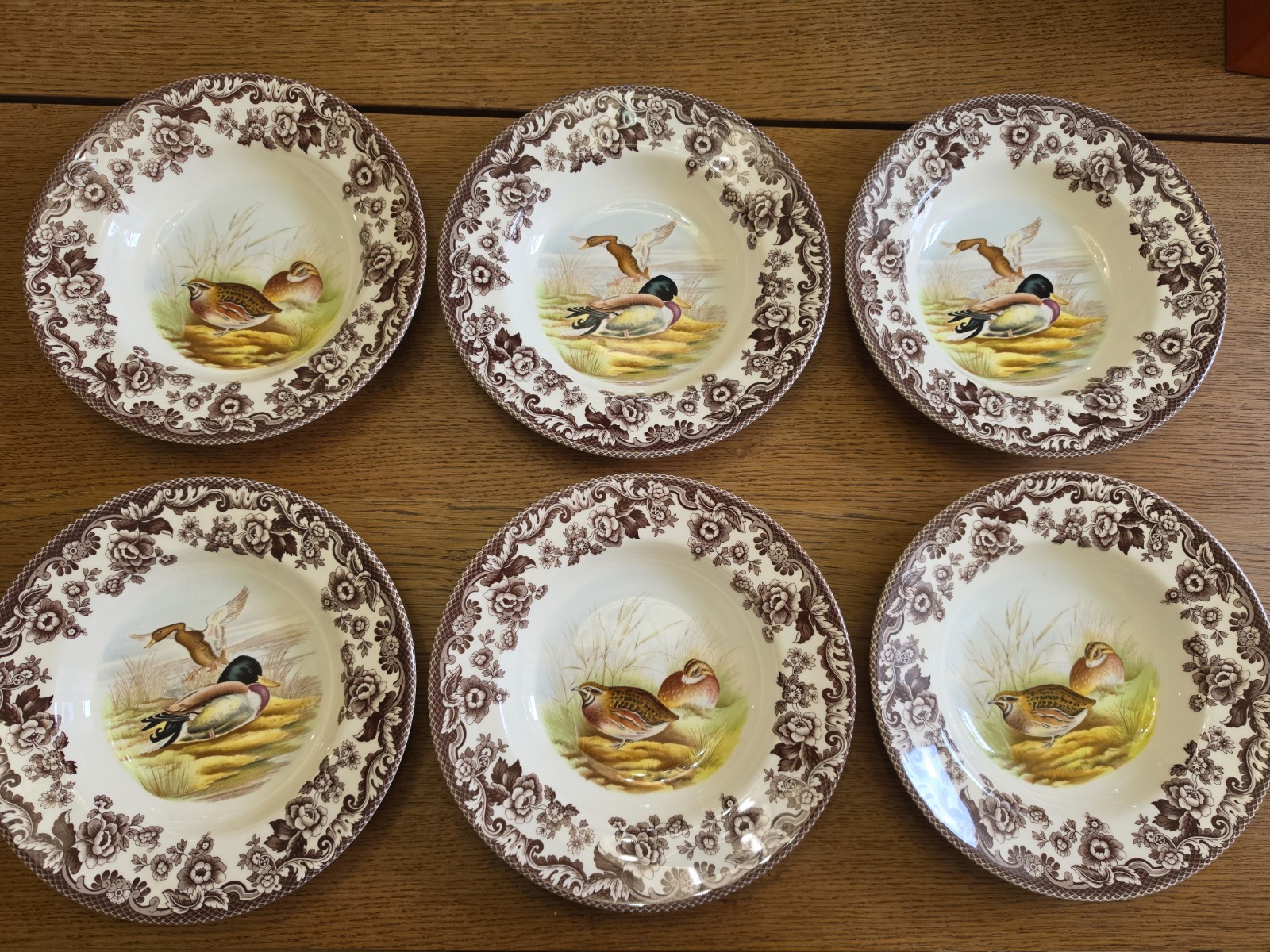 NEW Spode WOODLAND 9\ NEW Spode WOODLAND 9\