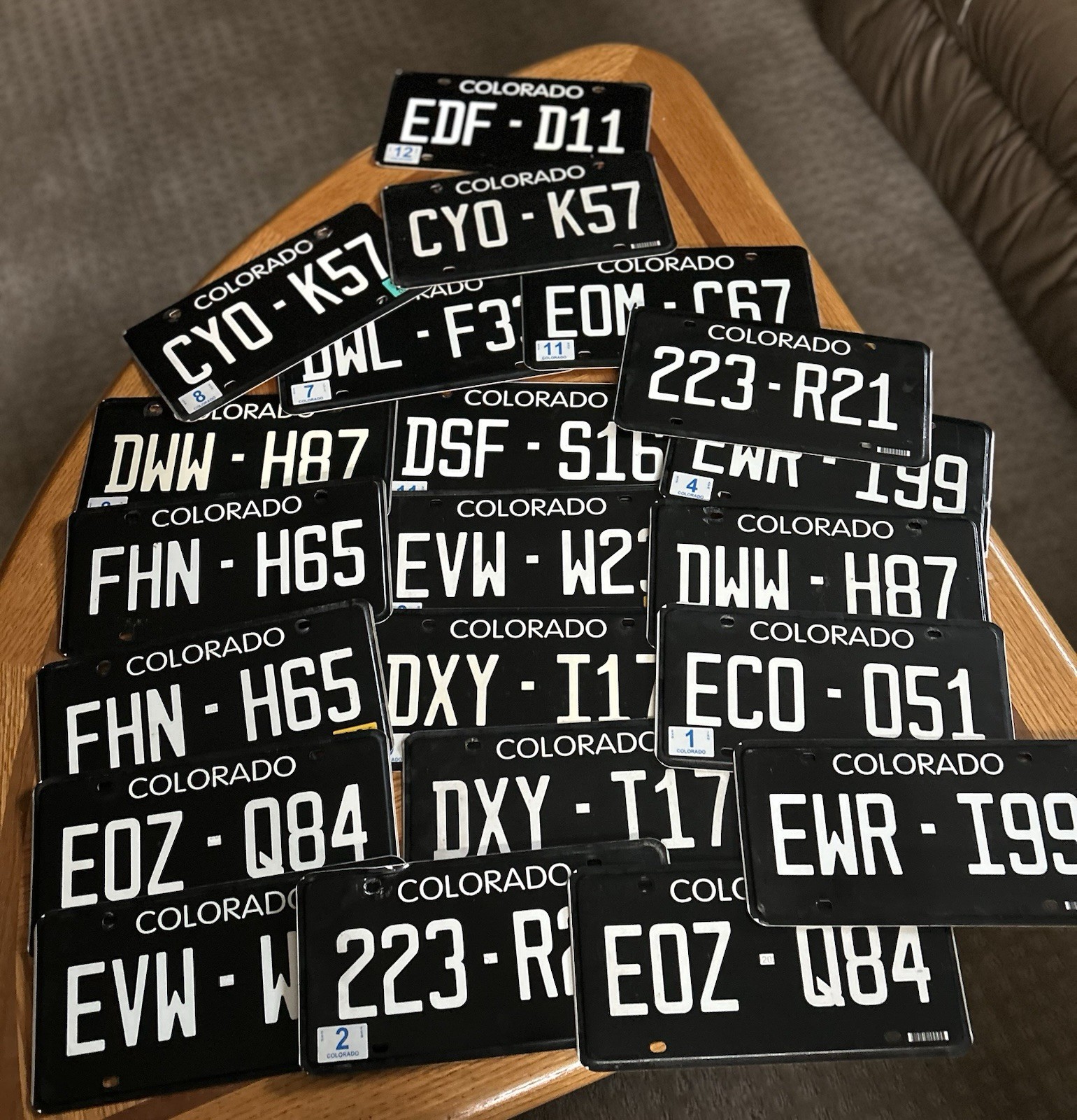 Best Deal On eBay One or MANY - COLORADO BLACK OUT License Plate(s) Best Deal On eBay One or MANY - COLORADO BLACK OUT License Plate(s)