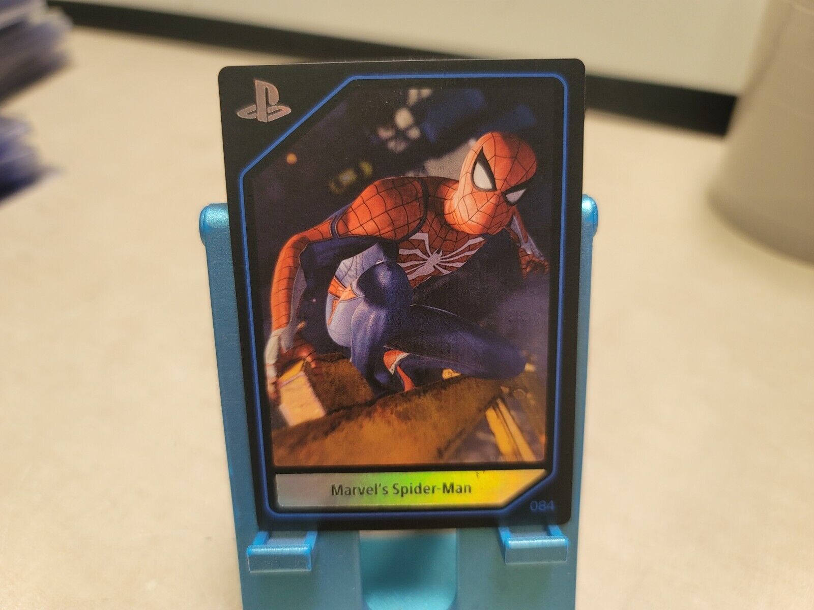 PLAYSTATION EXPERIENCE 2017 PSX PROMO CARD #084 SPIDER-MAN  * CONVENTION PROMO *