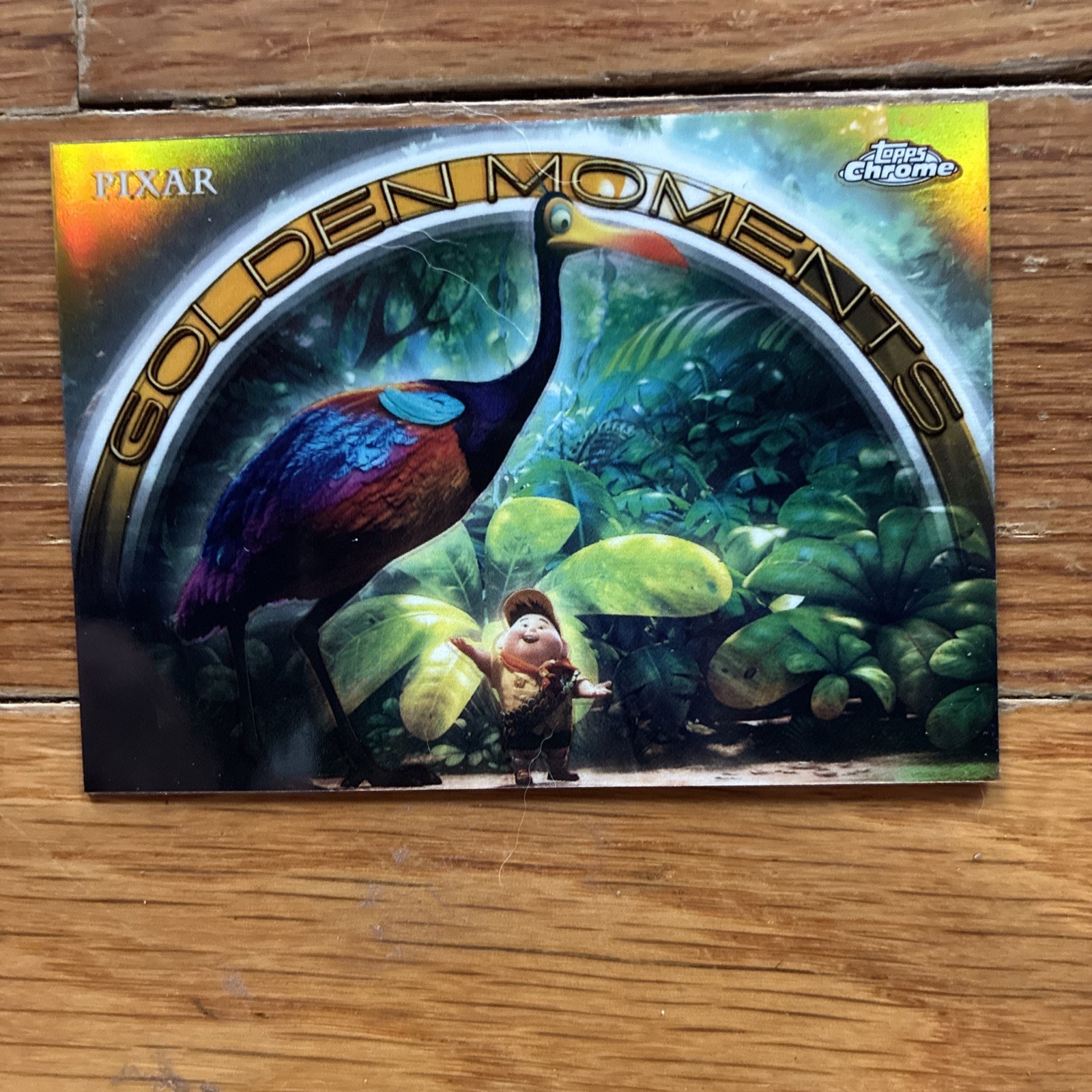 2025 Topps Chrome Disney Pixar Gold Golden Moments I Found The Snipe Up GM-17 2025 Topps Chrome Disney Pixar Gold Golden Moments I Found The Snipe Up GM-17