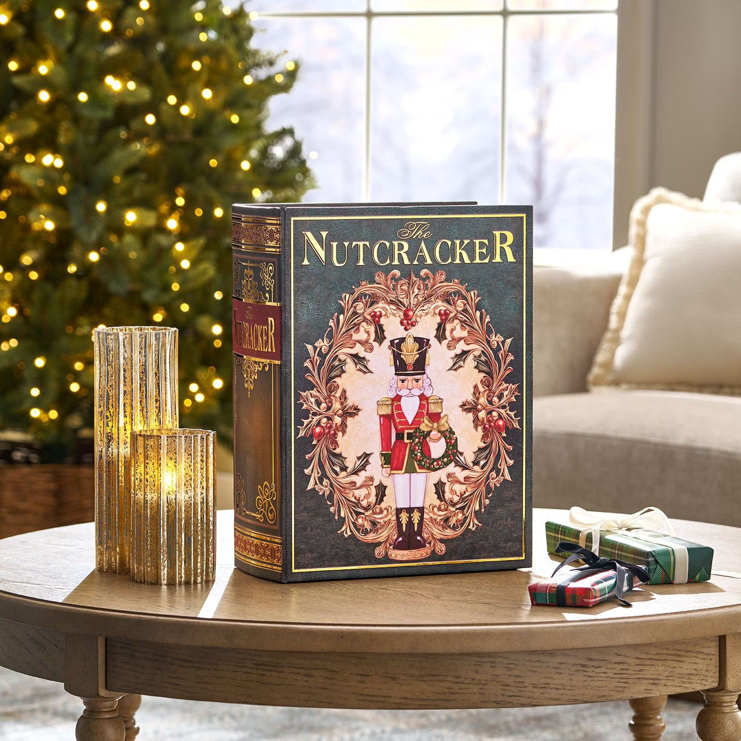 Member's Mark Pre-Lit Animated Musical Holiday Christmas Book Decoration New Member's Mark Pre-Lit Animated Musical Holiday Christmas Book Decoration New