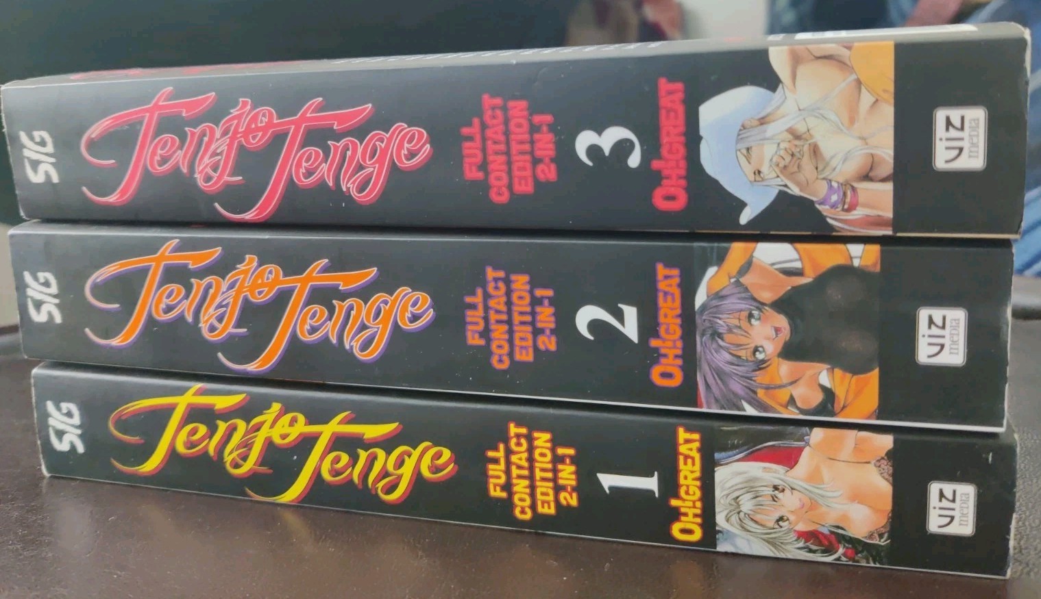 2011 OhGreat MANGA Tenjo Tenge Vol 1 2 3 Full Contact Edi. 2 In 1 VIZ Signature 2011 OhGreat MANGA Tenjo Tenge Vol 1 2 3 Full Contact Edi. 2 In 1 VIZ Signature