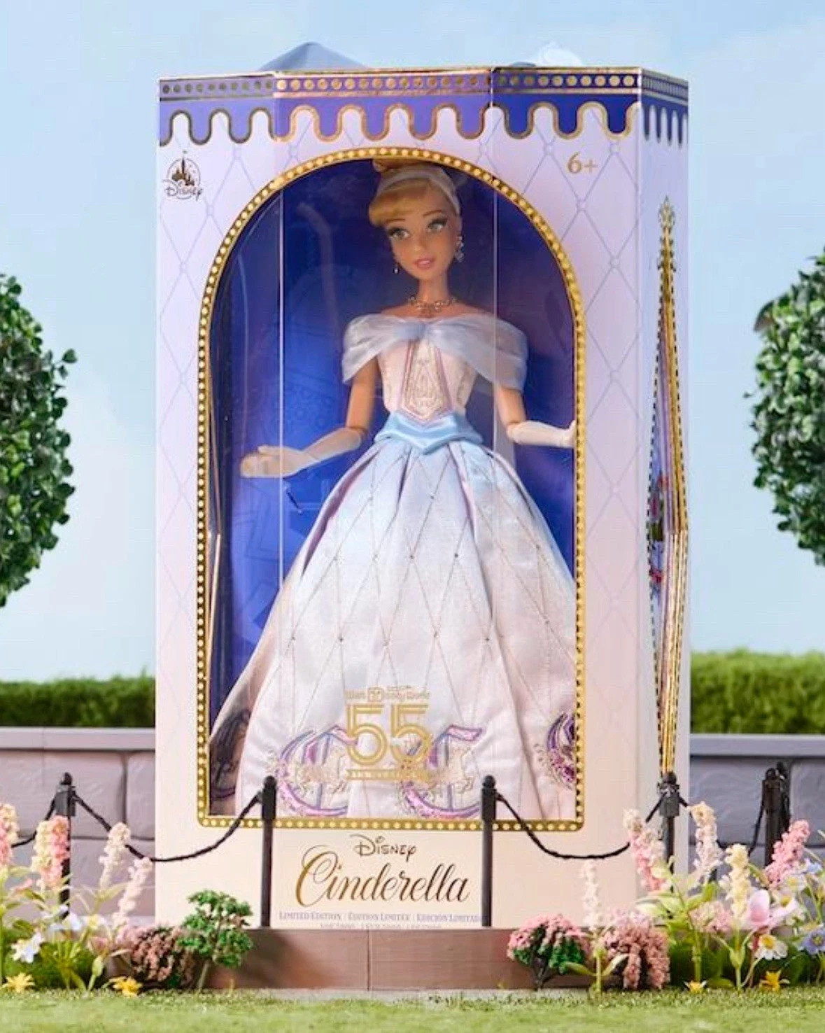 2026 Walt Disney World 55th Anniversary Cinderella Limited Edition Doll 2026 Walt Disney World 55th Anniversary Cinderella Limited Edition Doll