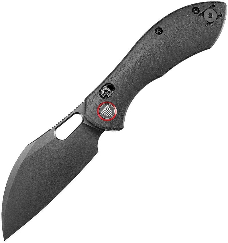 TRIVISA Batwing-BM/S Crossbar Lock Black Micarta Folding 14C28N Knife JM10SBM14 TRIVISA Batwing-BM/S Crossbar Lock Black Micarta Folding 14C28N Knife JM10SBM14