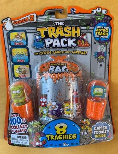 The Trash Pack Series 2 Dunk N Fizz Bag Trashie 8 Pack 2011 NEW SEALED 