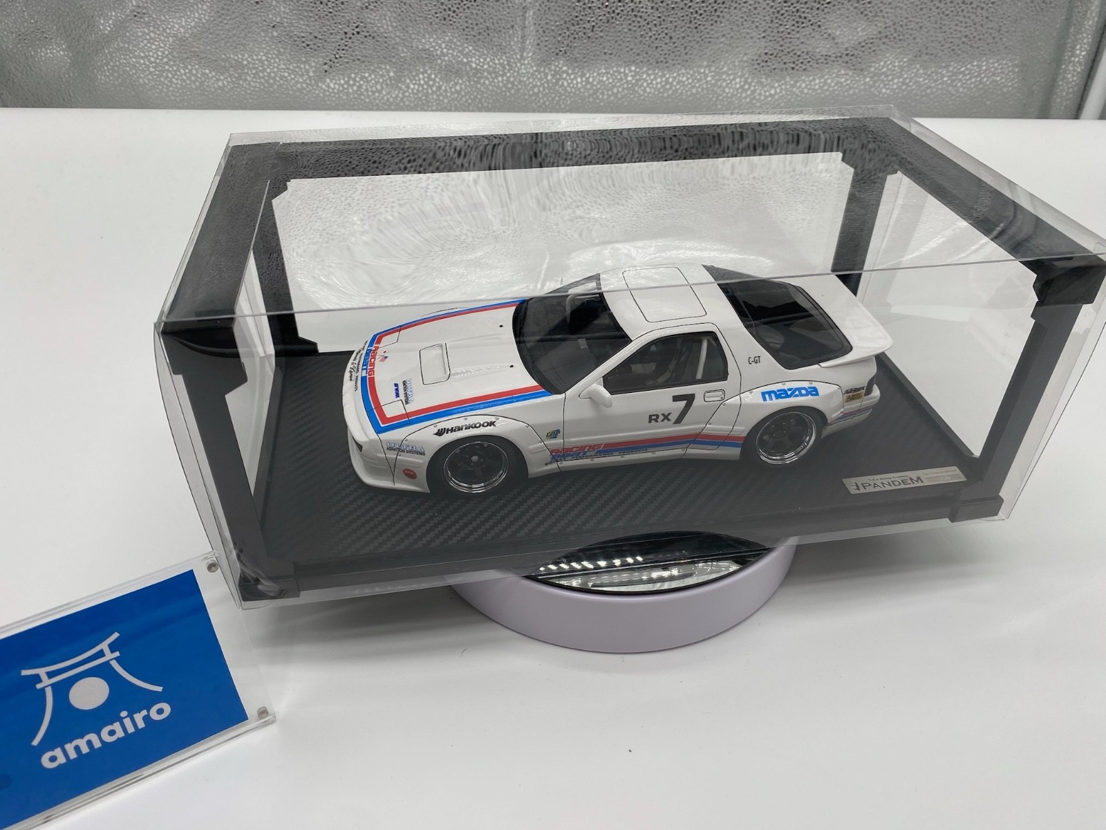 Ignition Model 1/18 PANDEM Mazda RX-7 FC3S White Resin Scale Car new
