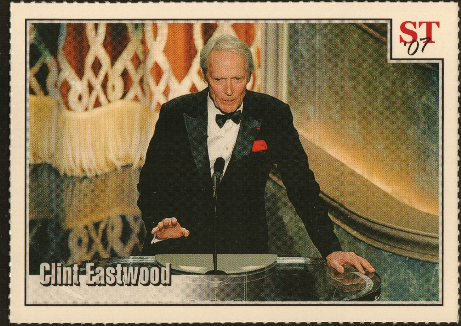 2007 Spotlight Tribute 1st Annual Collector\'s Edition - #59 Clint Eastwood 2007 Spotlight Tribute 1st Annual Collector\'s Edition - #59 Clint Eastwood
