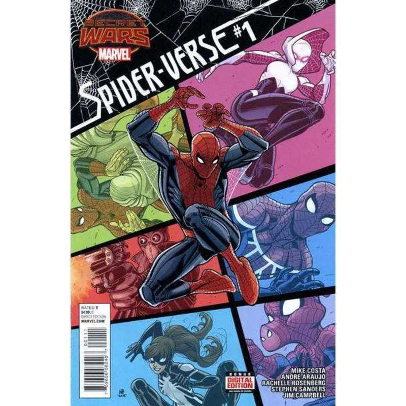 Spider-Verse (July 2015 series) #1 in Near Mint condition. Marvel comics [q^