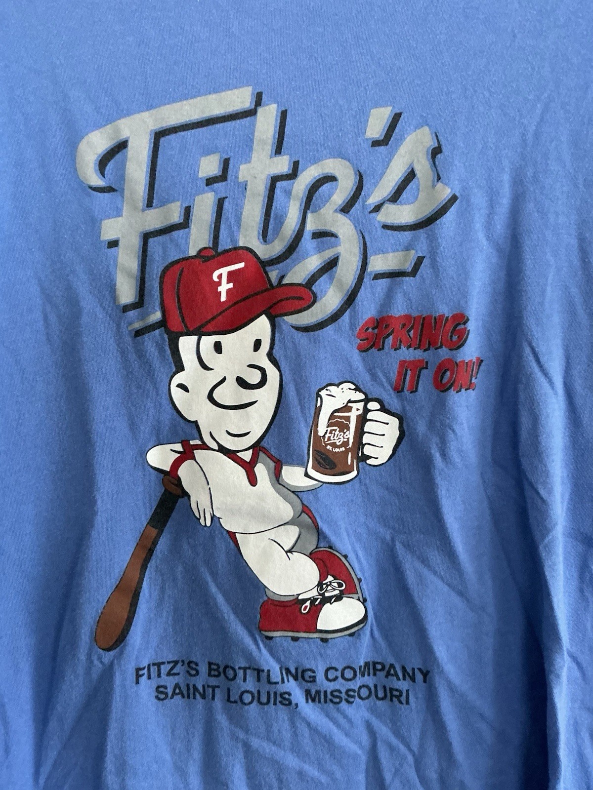 Vintage Fitz’s Root Beer Shirt St Louis Cola Baseball Cardinals Vintage Fitz’s Root Beer Shirt St Louis Cola Baseball Cardinals