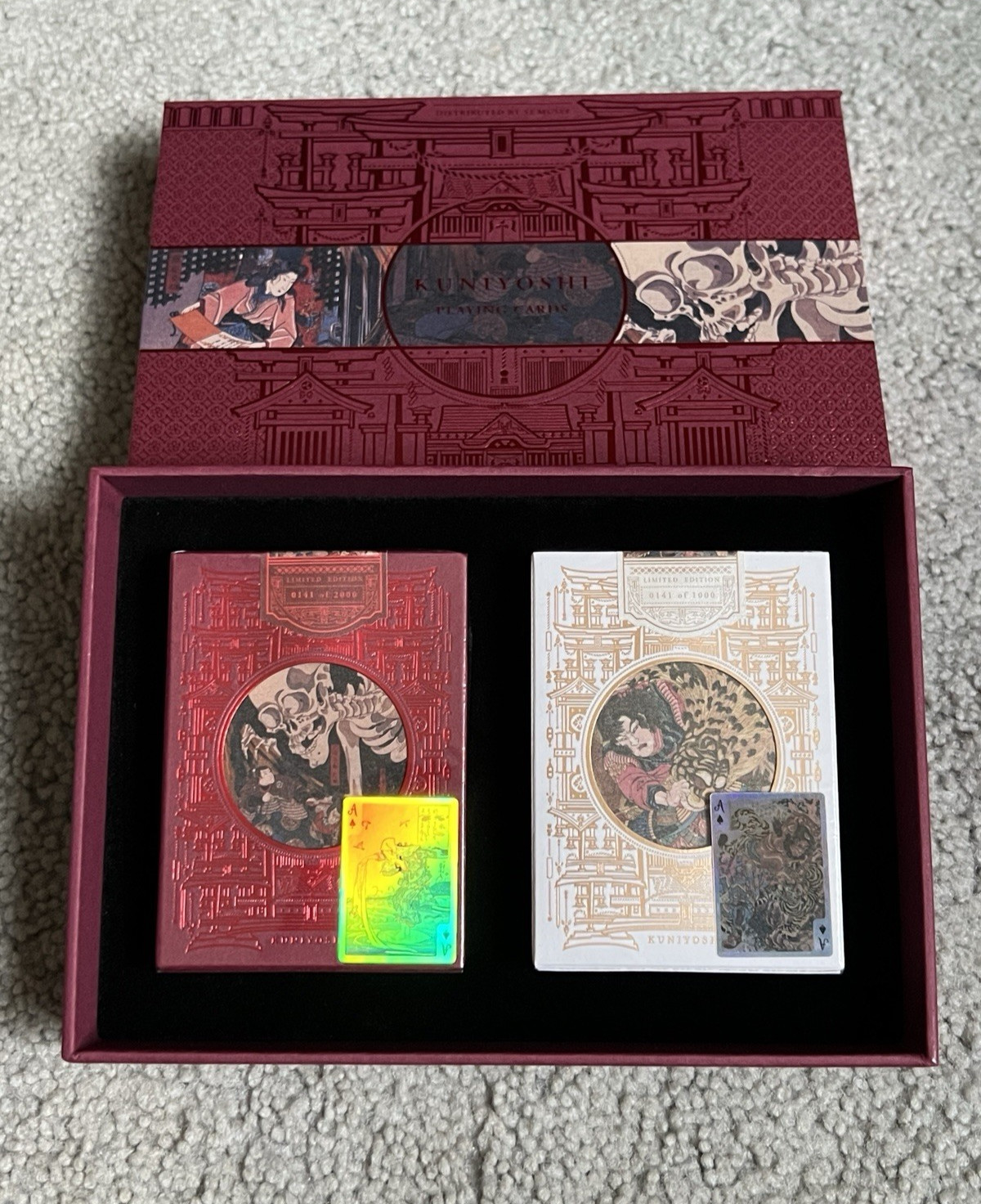 52 MUSÉE - Utagawa Kuniyoshi Collection Box - TCC - #0141 Matched Std. & Special 52 MUSÉE - Utagawa Kuniyoshi Collection Box - TCC - #0141 Matched Std. & Special