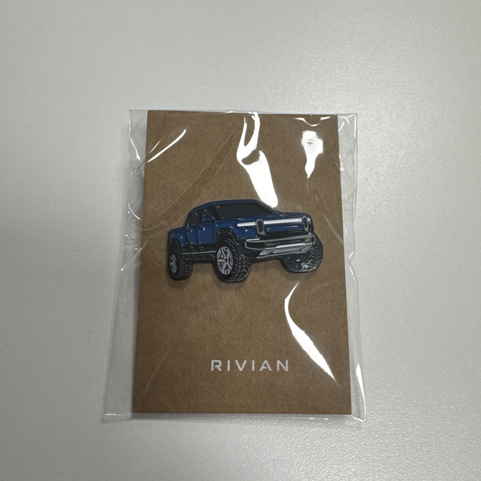 GREEN Rivian R1T Vehicle Collectible Souvenir Metal Pin