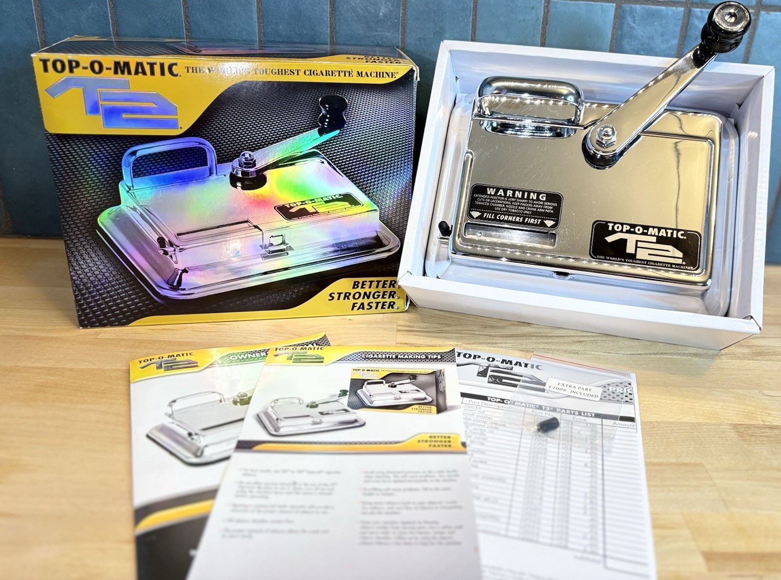 Top-O-Matic T2 Cigarette Rolling Machine