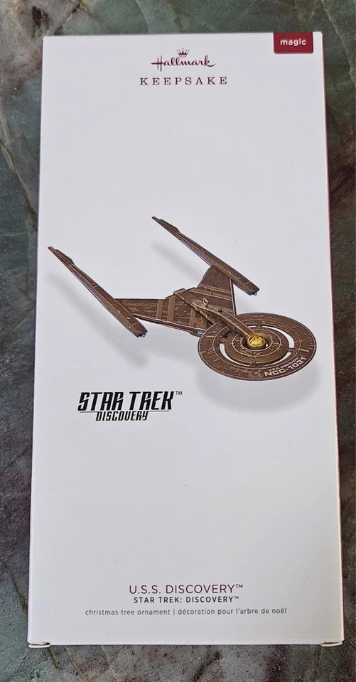 2018 HALLMARK KEEPSAKE U.S.S. DISCOVERY STAR TREK Magic Light-4-3-48 2018 HALLMARK KEEPSAKE U.S.S. DISCOVERY STAR TREK Magic Light-4-3-48