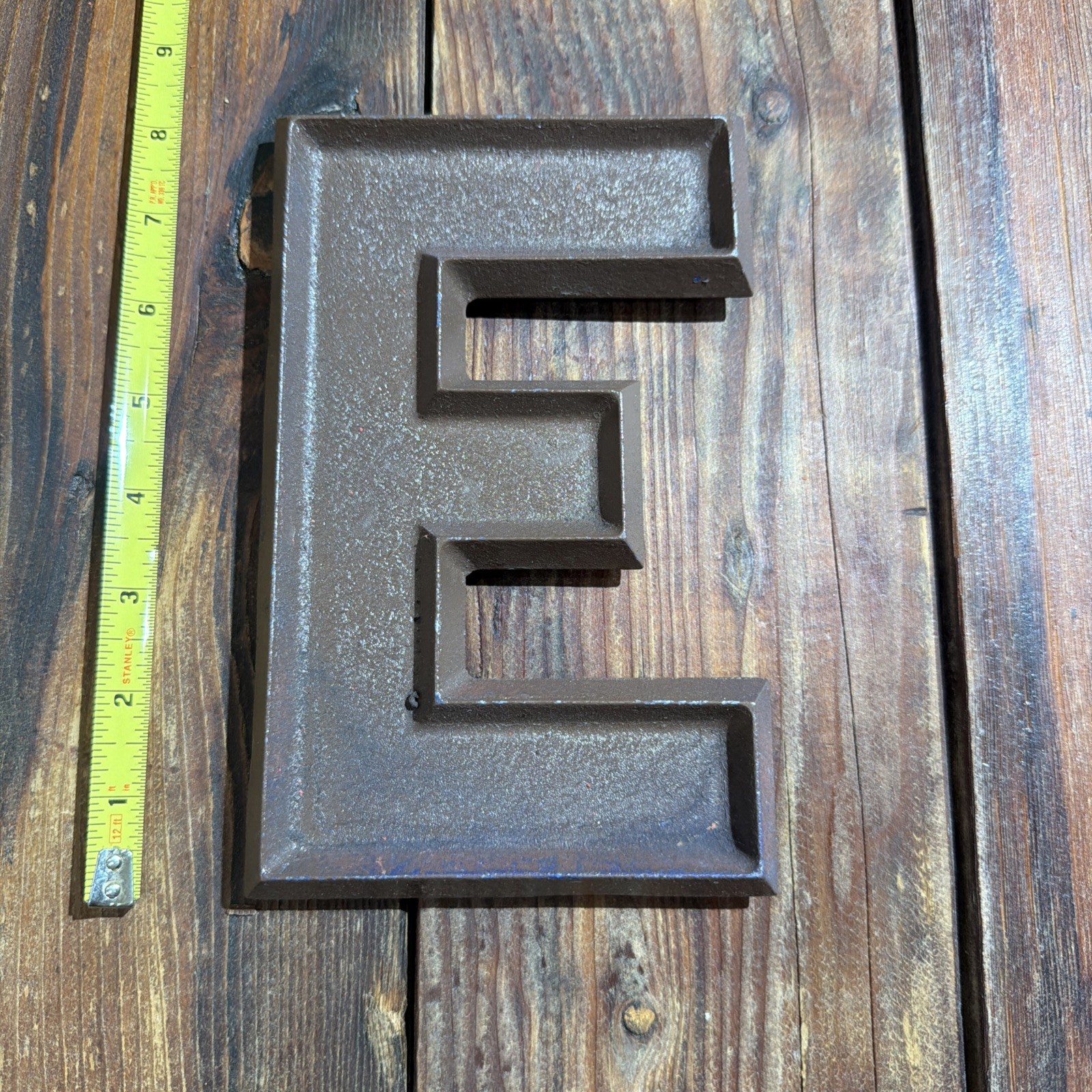 VINTAGE Adler Silhouette Letter CO Aluminum Sign LETTER E, 8 Inch Movie Marquis VINTAGE Adler Silhouette Letter CO Aluminum Sign LETTER E, 8 Inch Movie Marquis