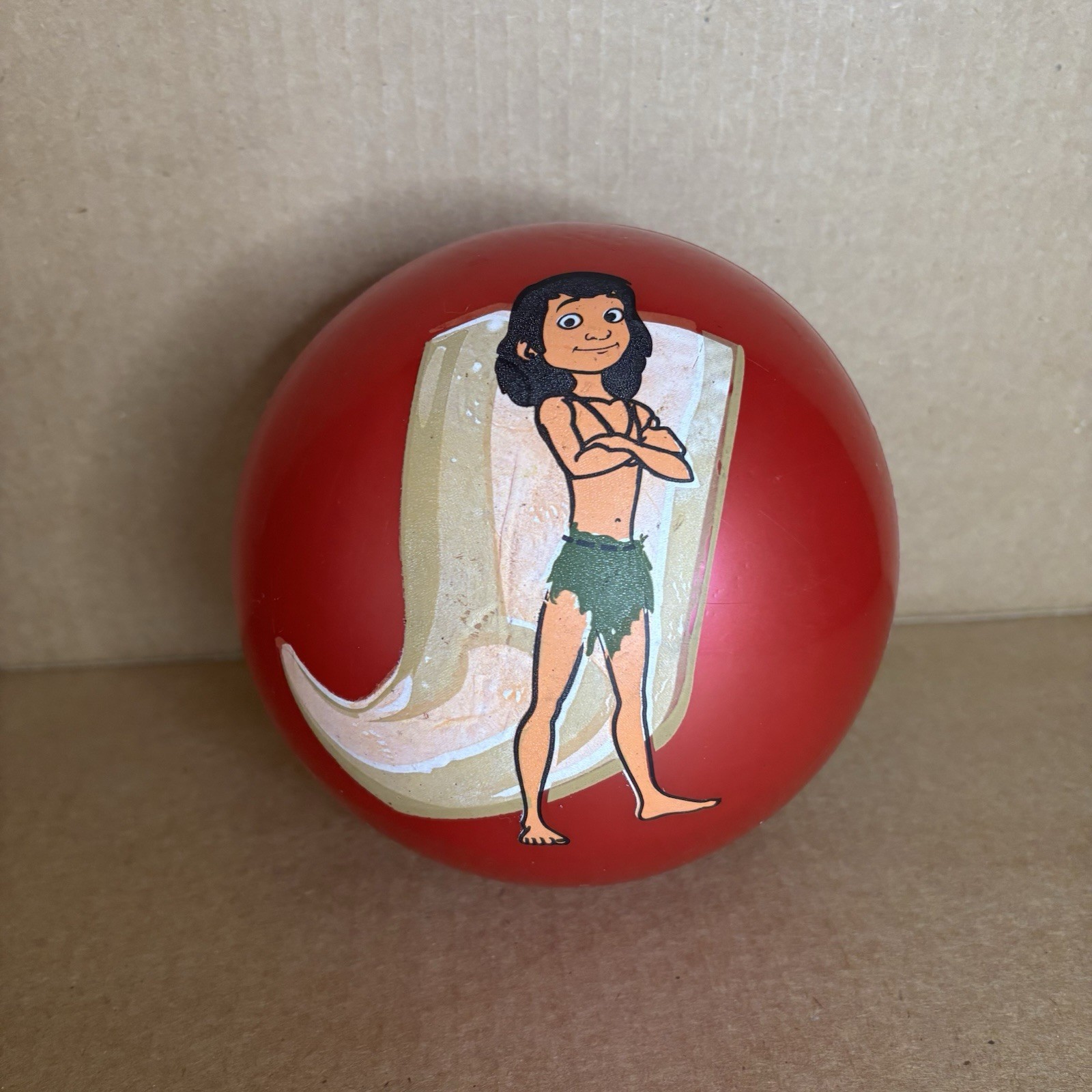 Rubber Play Ball The Jungle Book ~ Mowgli. Payaso Brand. Ball ~ Approximately 6” Rubber Play Ball The Jungle Book ~ Mowgli. Payaso Brand. Ball ~ Approximately 6”